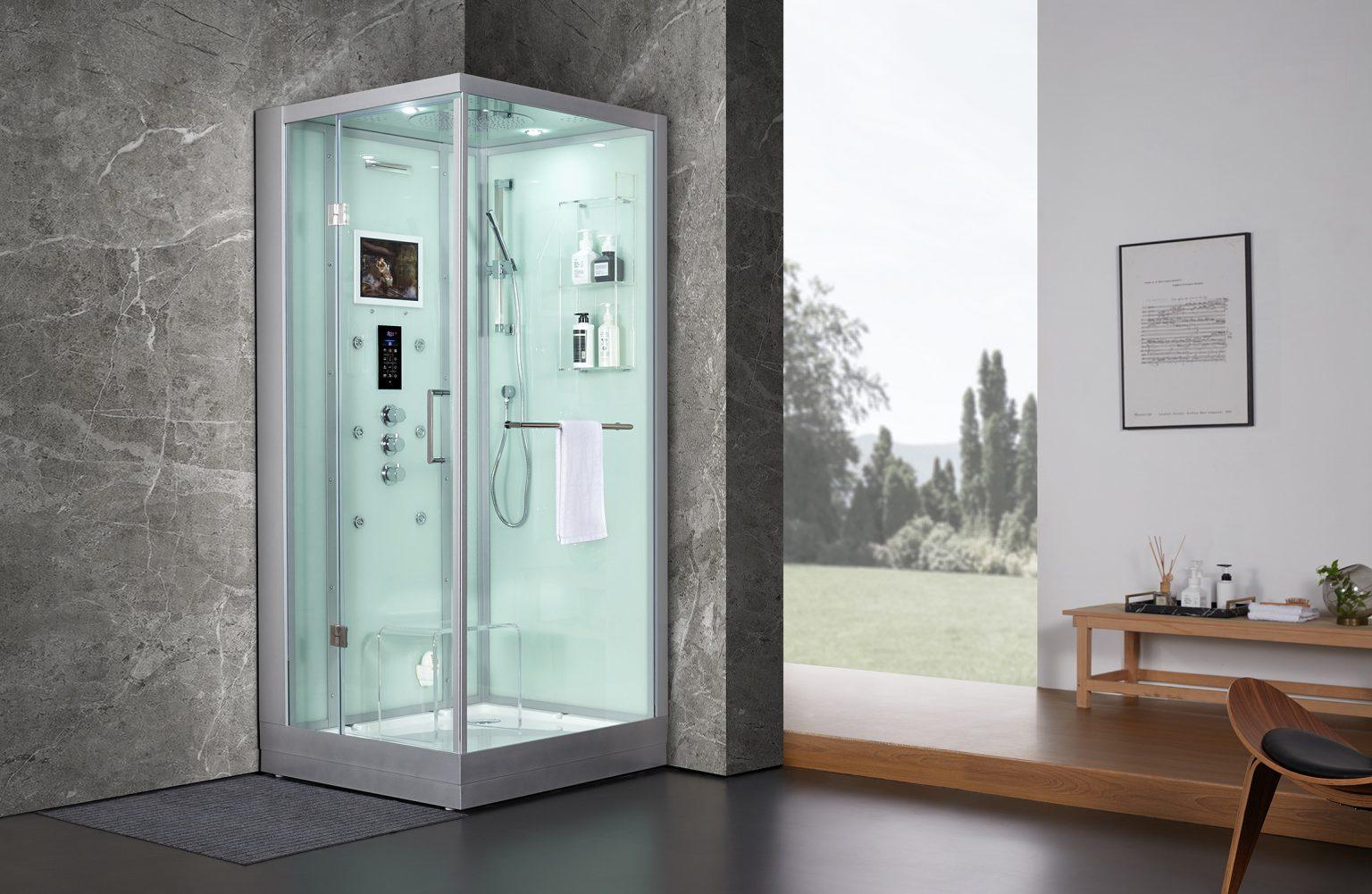 Maya Bath Platinum Arezzo Steam Shower - Bathroom Design Center