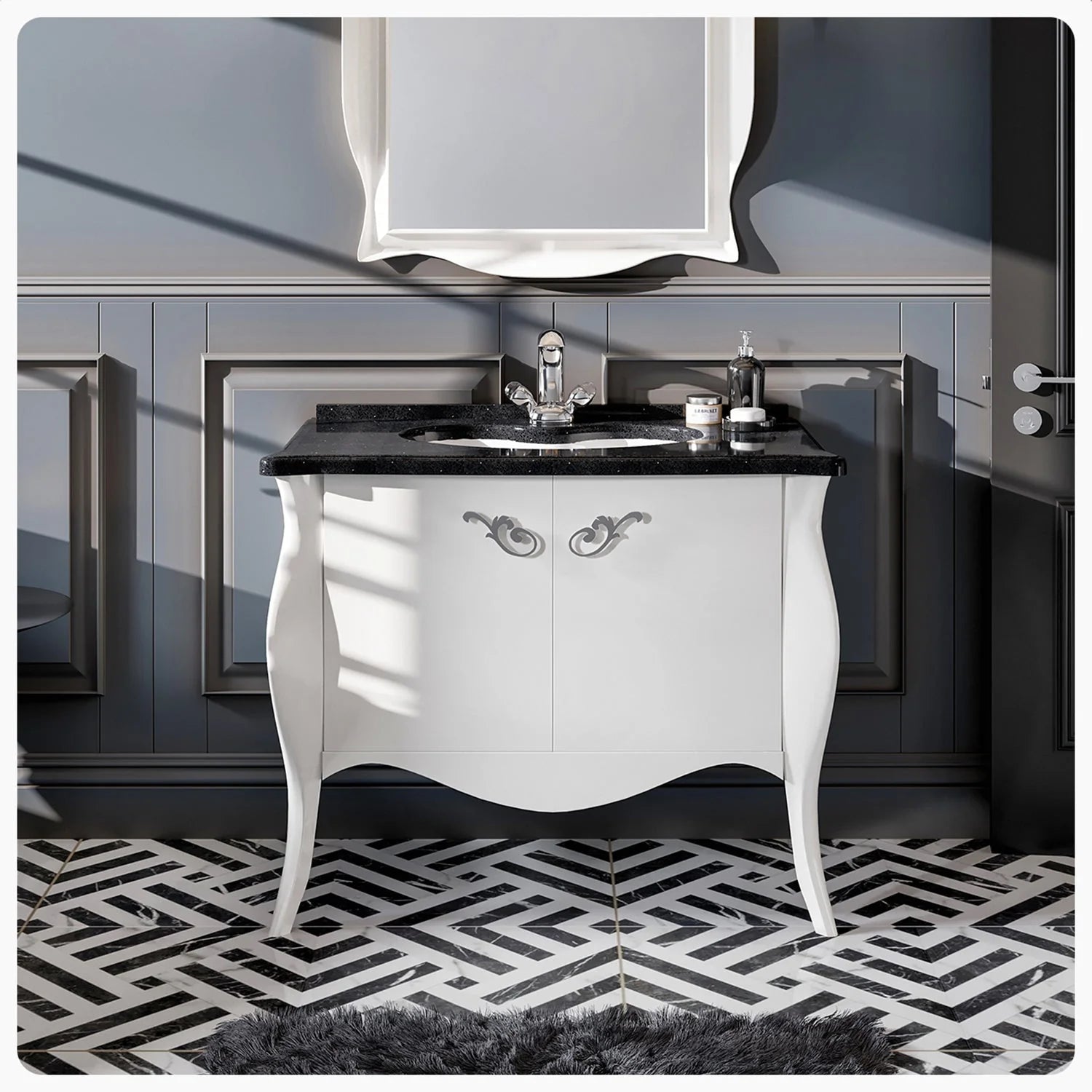 Eviva Ritz 34 Inch Bathroom Vanity - Bathroom Design Center