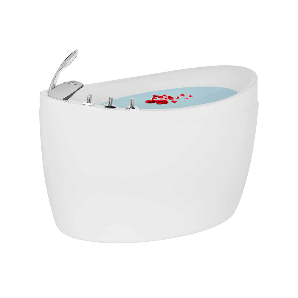 Empava 59 in. Freestanding Japanese-Style Air Massage Tub - Bathroom Design Center