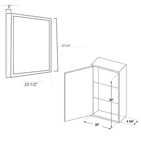 MUSICHAUS by WHITEHAUS Single Mirrored Door Medicine Cabinet With USB, SD Card, Bluetooth, Fm Radio, Speakers, Defogger, & Dimmer - Bathroom Design Center