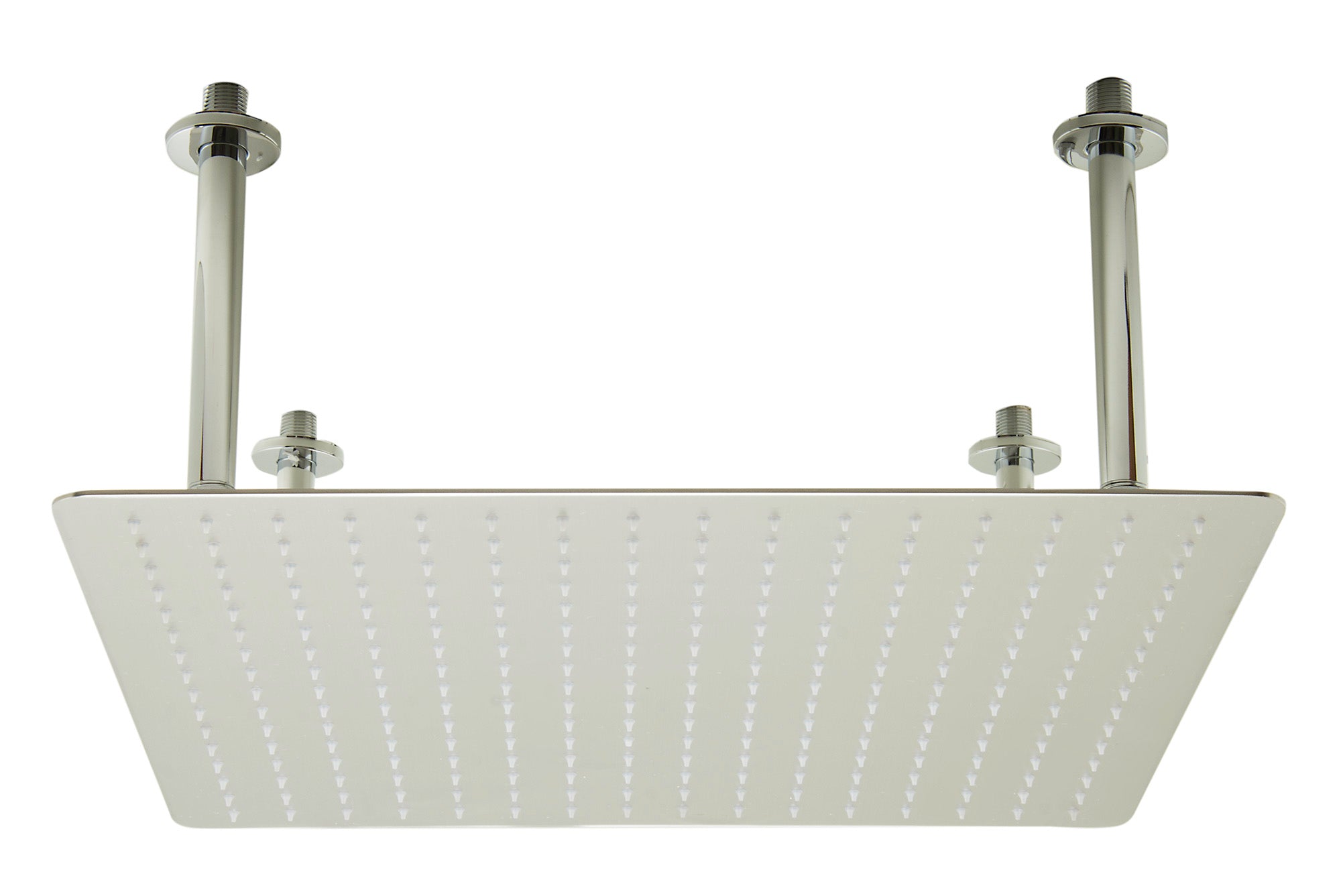 ALFI RAIN20S-BSS 20" Square Brushed Solid Stainless Steel Ultra Thin Rain Shower Head