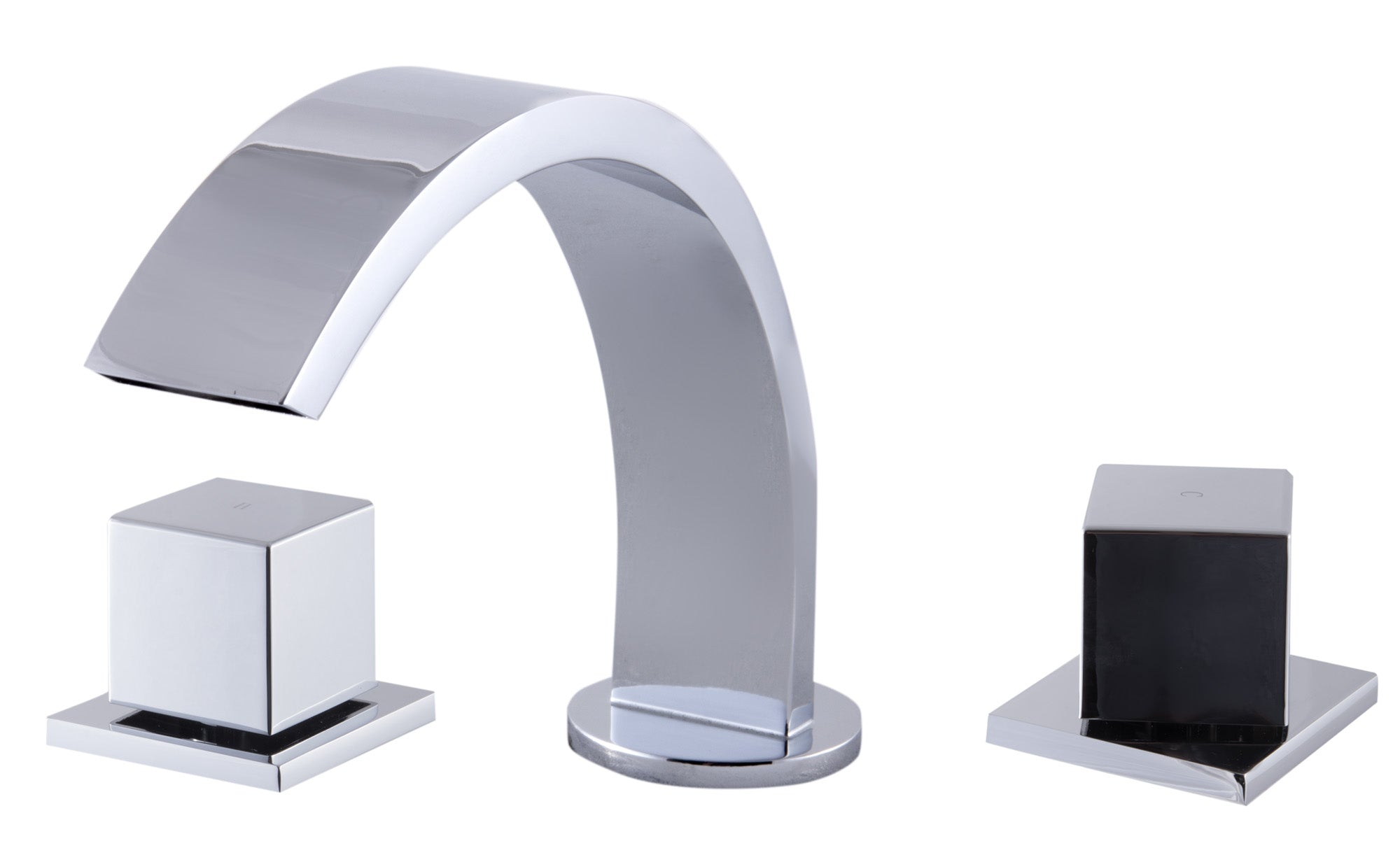 ALFI AB1326-PC Polished Chrome Modern Widespread Bathroom Faucet