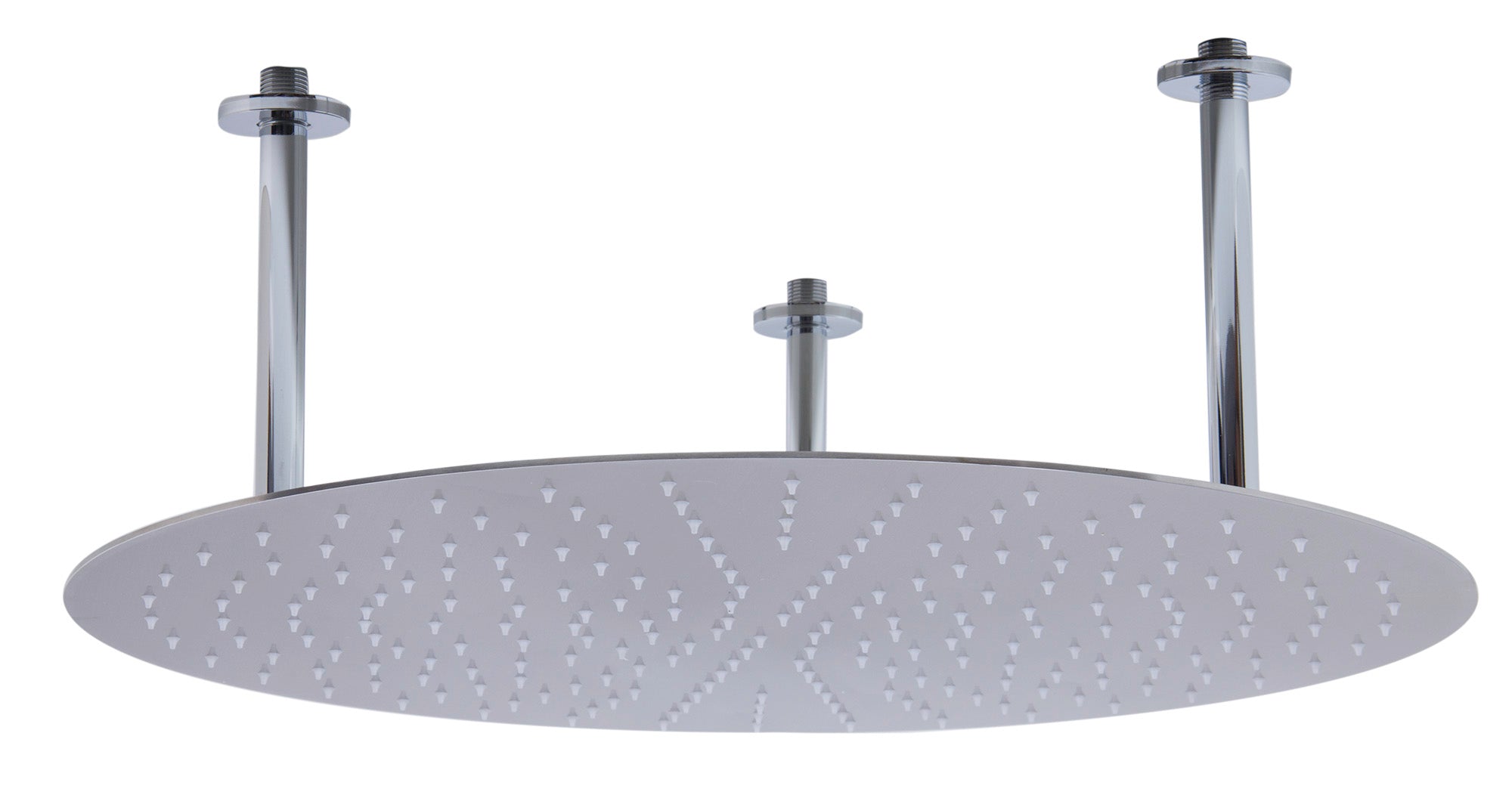 ALFI RAIN24R-BSS 24" Round Brushed Solid Stainless Steel Ultra Thin Rain Shower Head