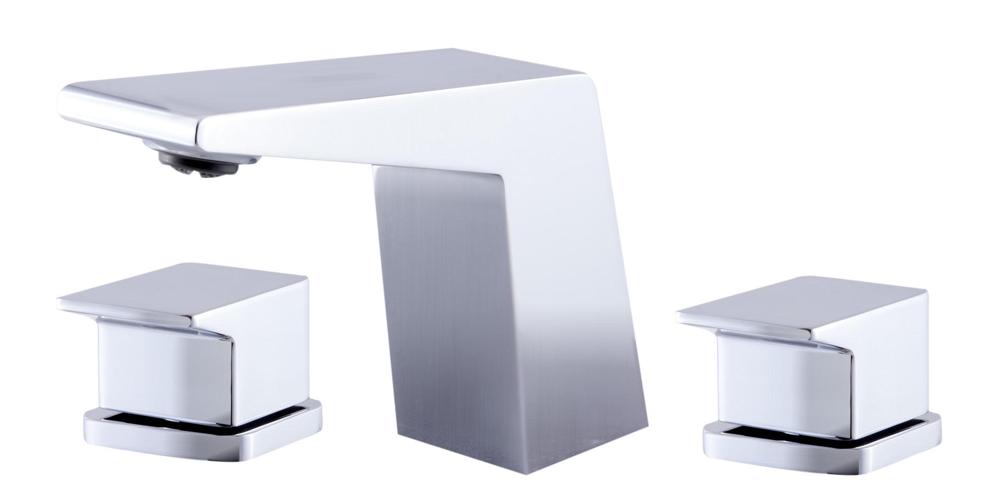 ALFI AB1471-PC Polished Chrome Modern Widespread Bathroom Faucet