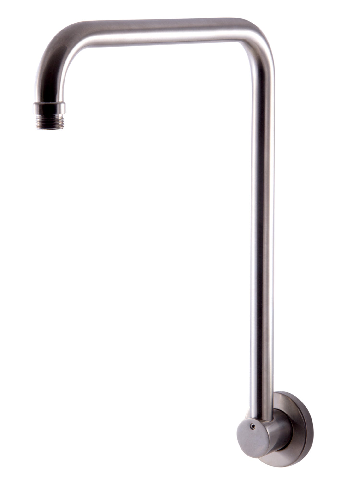 ALFI AB12GRW-BN Brushed Nickel 12" Round Raised Wall Mounted Shower Arm