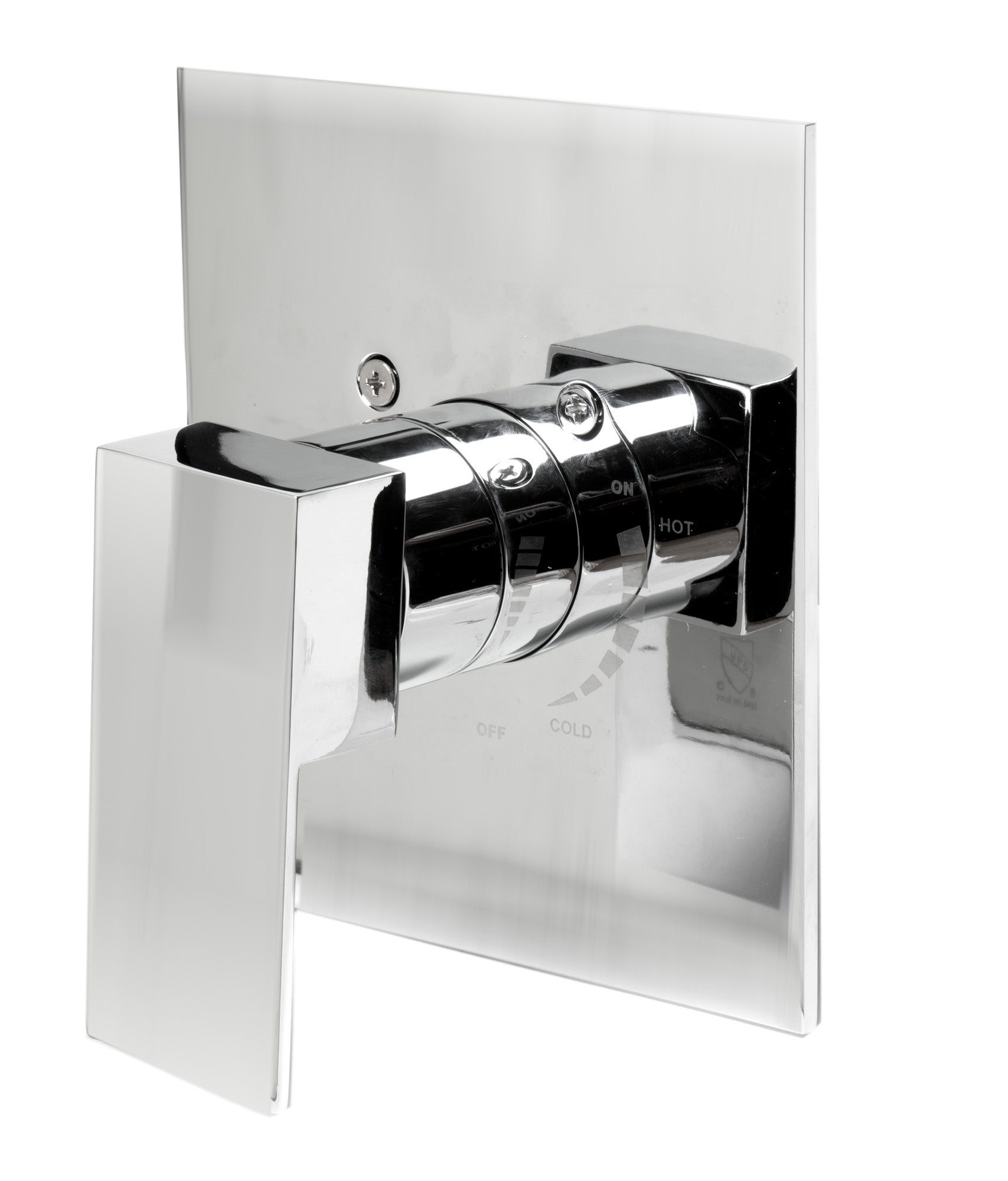 ALFI AB6701-PC Polished Chrome Modern Square Pressure Balanced Shower Mixer