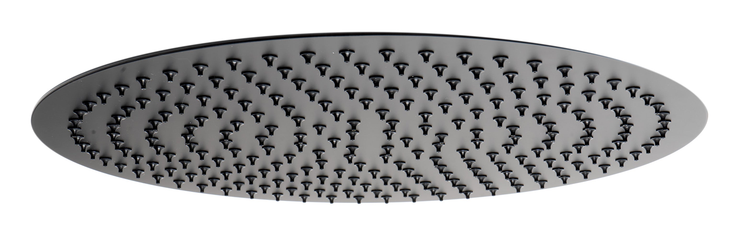 ALFI RAIN16R-BM Matte Black Stainless Steel 16" Round Ultra-Thin Rain Shower Head