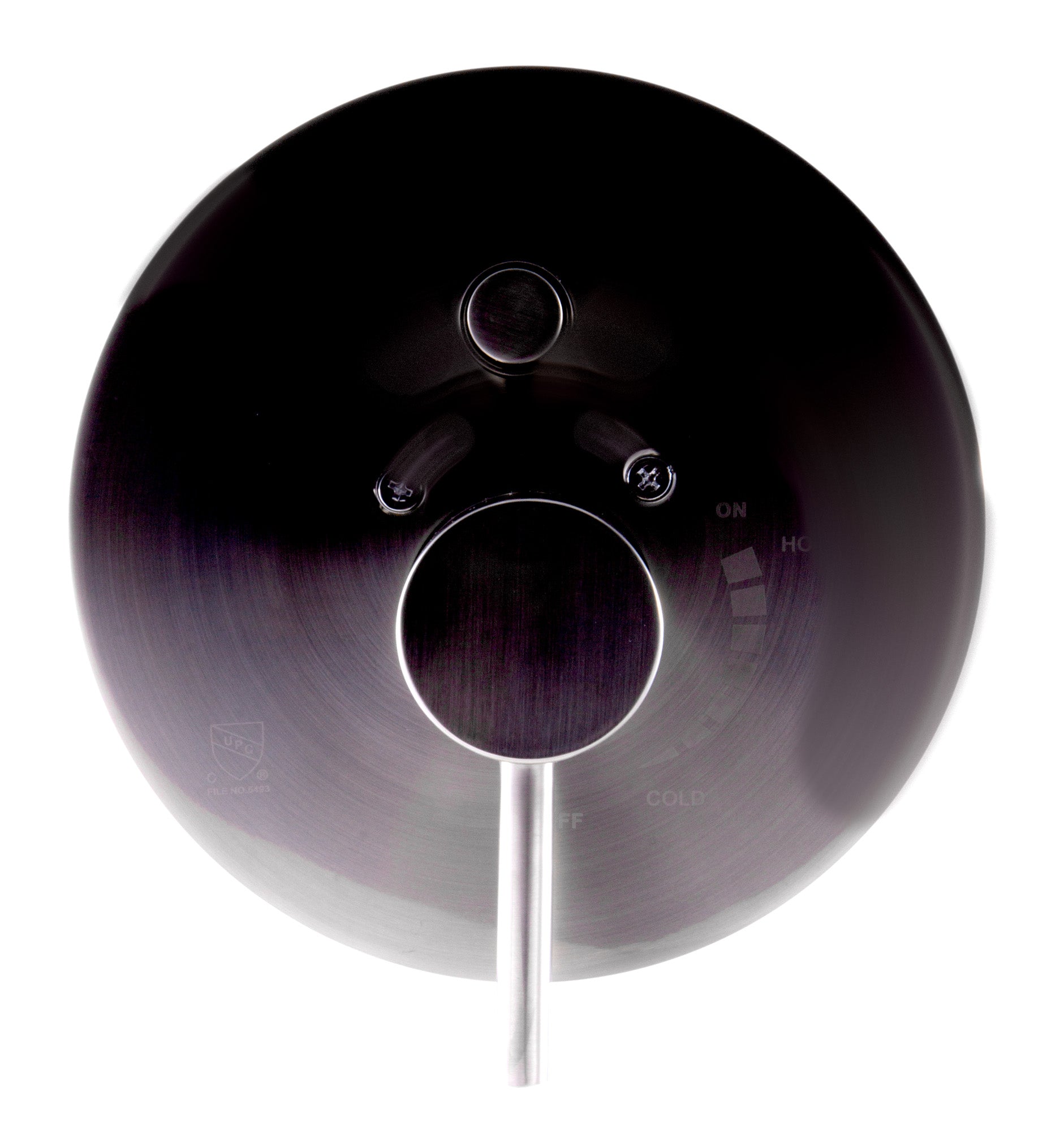 ALFI AB1701-BN Brushed Nickel Pressure Balanced Round Shower Mixer with Diverter