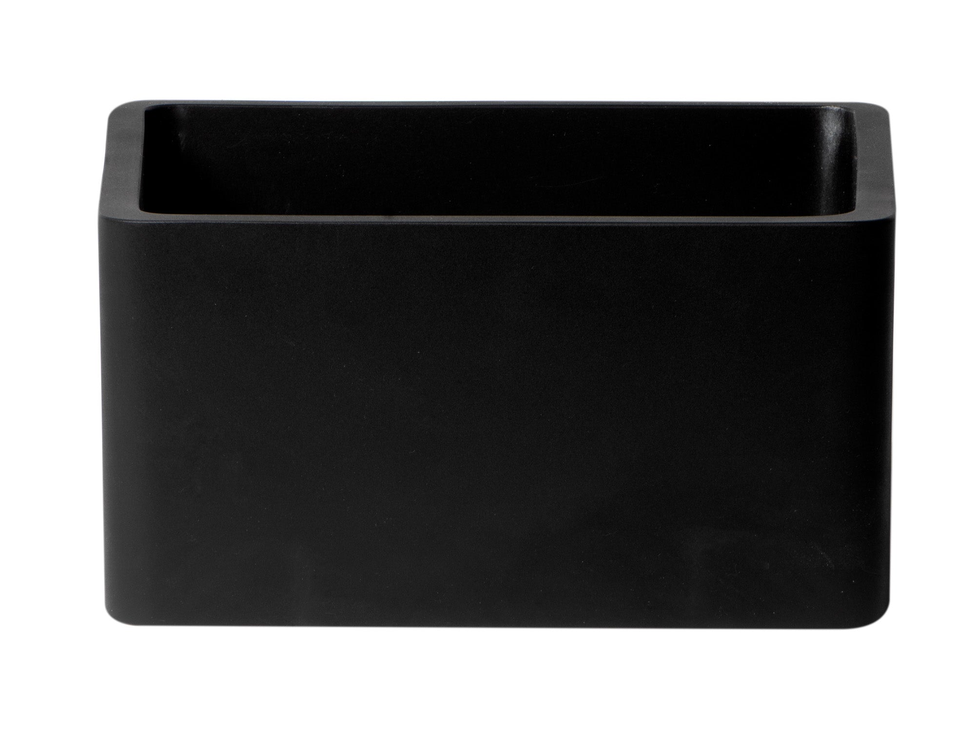 ALFI ABST55BM Black Matte Solid Surface Resin Bathroom / Shower Stool