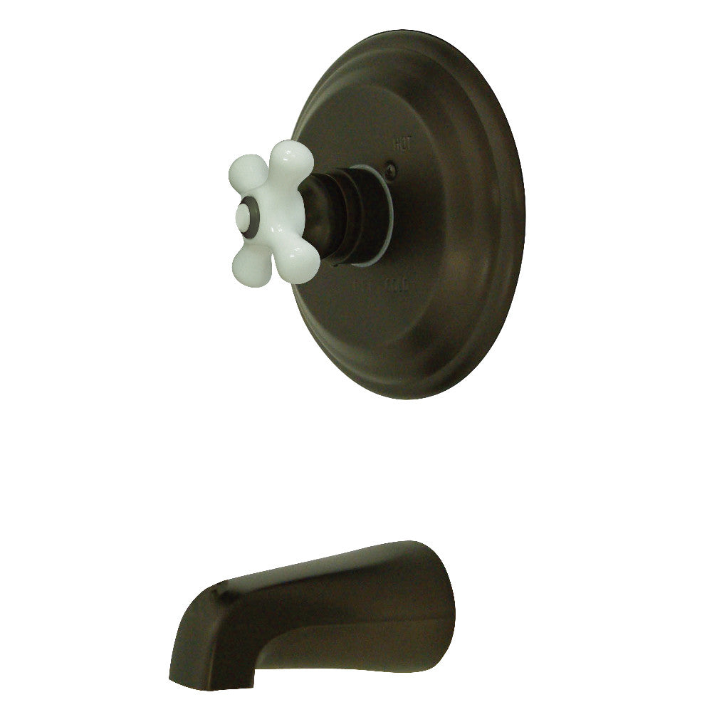 Kingston Brass KB3635PXTO Vintage Single-Handle Pressure Balanced Tub Faucet, Oil Rubbed Bronze