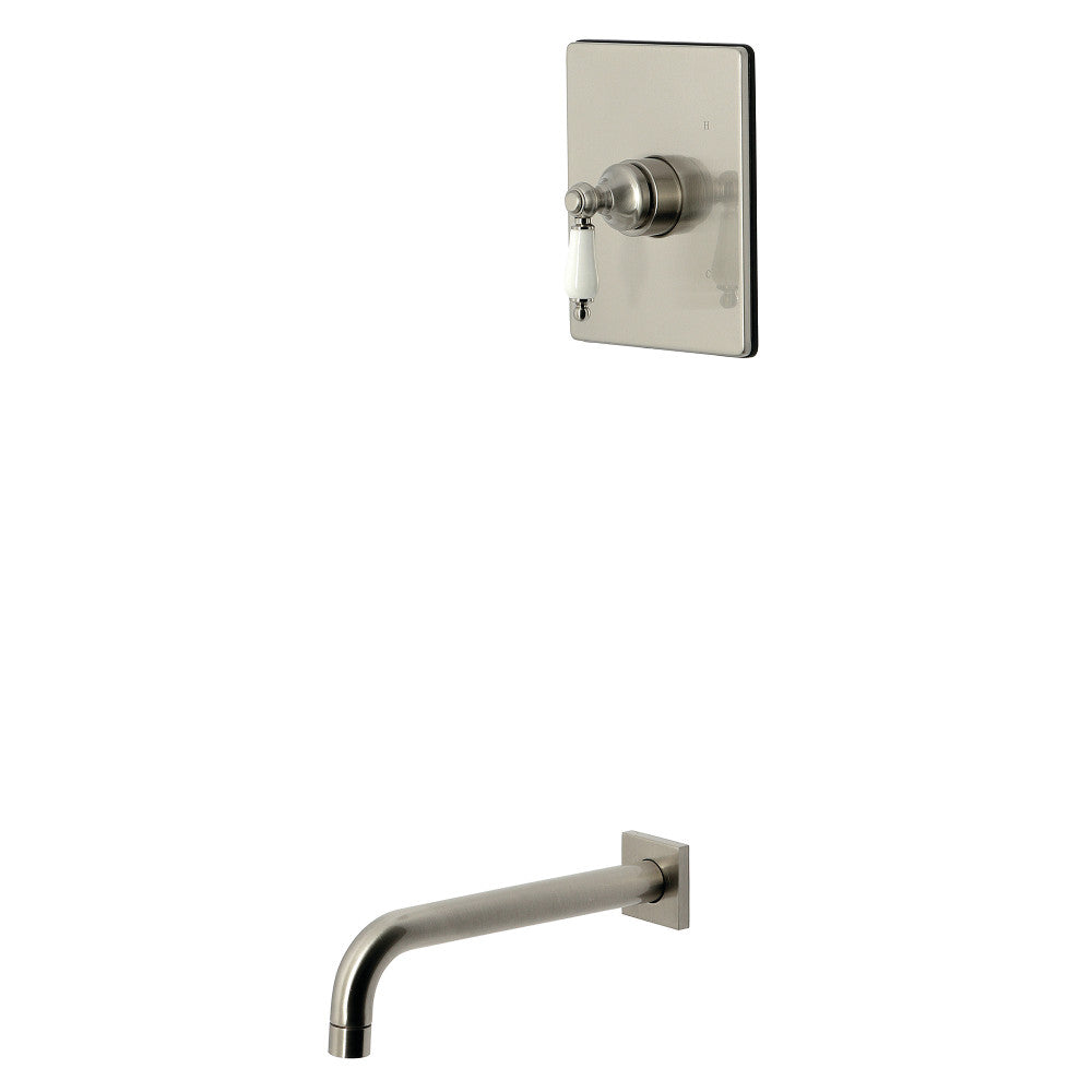 Kingston Brass KB6348PLTO Victorian Single-Handle Pressure Balanced Tub Faucet, Brushed Nickel
