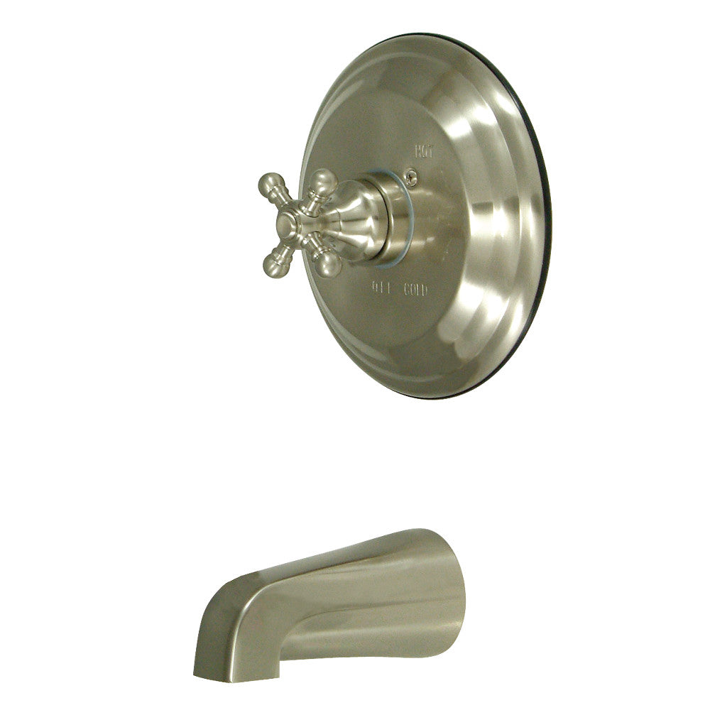 Kingston Brass KB2638BXTO Metropolitan Single-Handle Pressure Balanced Tub Faucet, Brushed Nickel