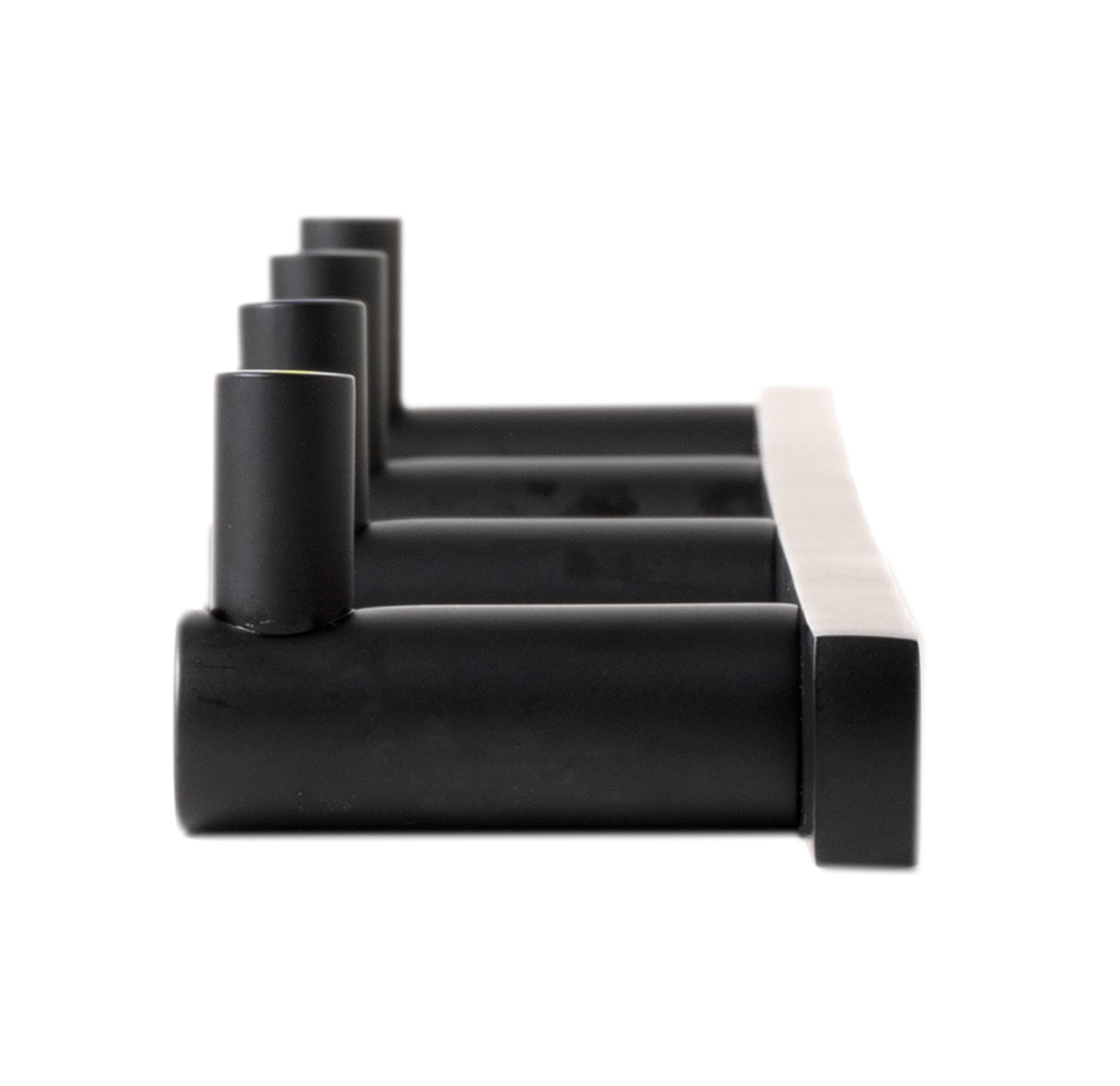 ALFI AB9528-BM Black Matte Wall Mounted 4 Prong Robe / Towel Hook
