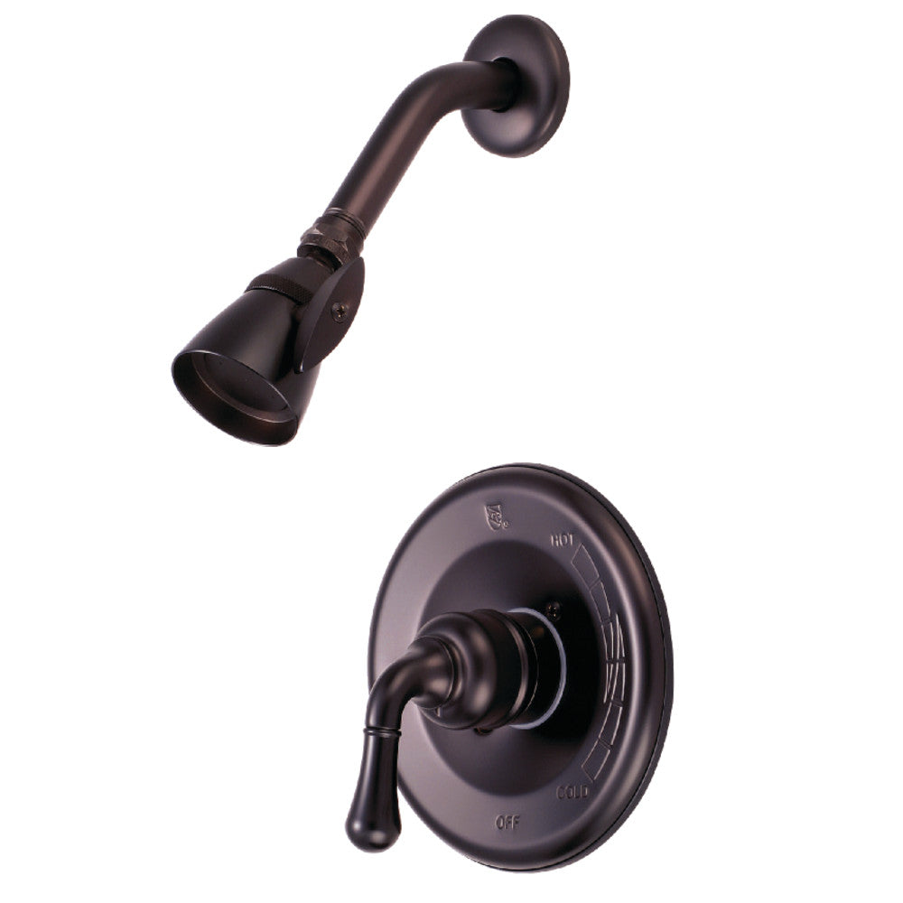 Kingston Brass KB635SO Magellan Single-Handle Pressure Balanced Shower Faucet, Oil Rubbed Bronze
