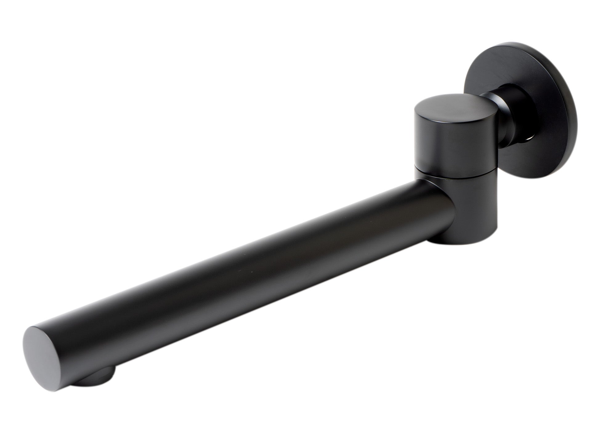 ALFI AB6601-BM Black Matte Round Foldable Tub Spout