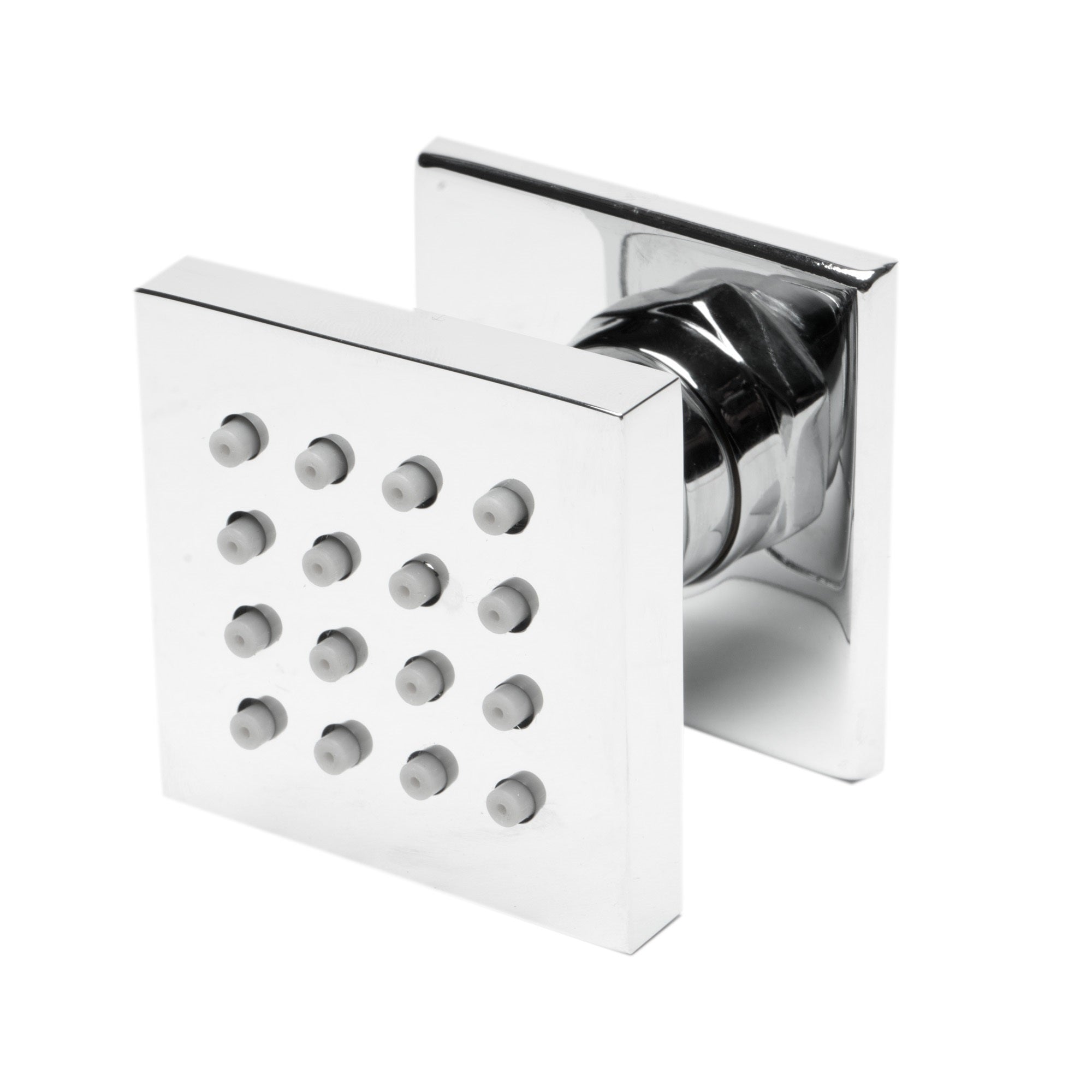 ALFI AB3820-PC Polished Chrome 2" Square Adjustable Shower Body Spray