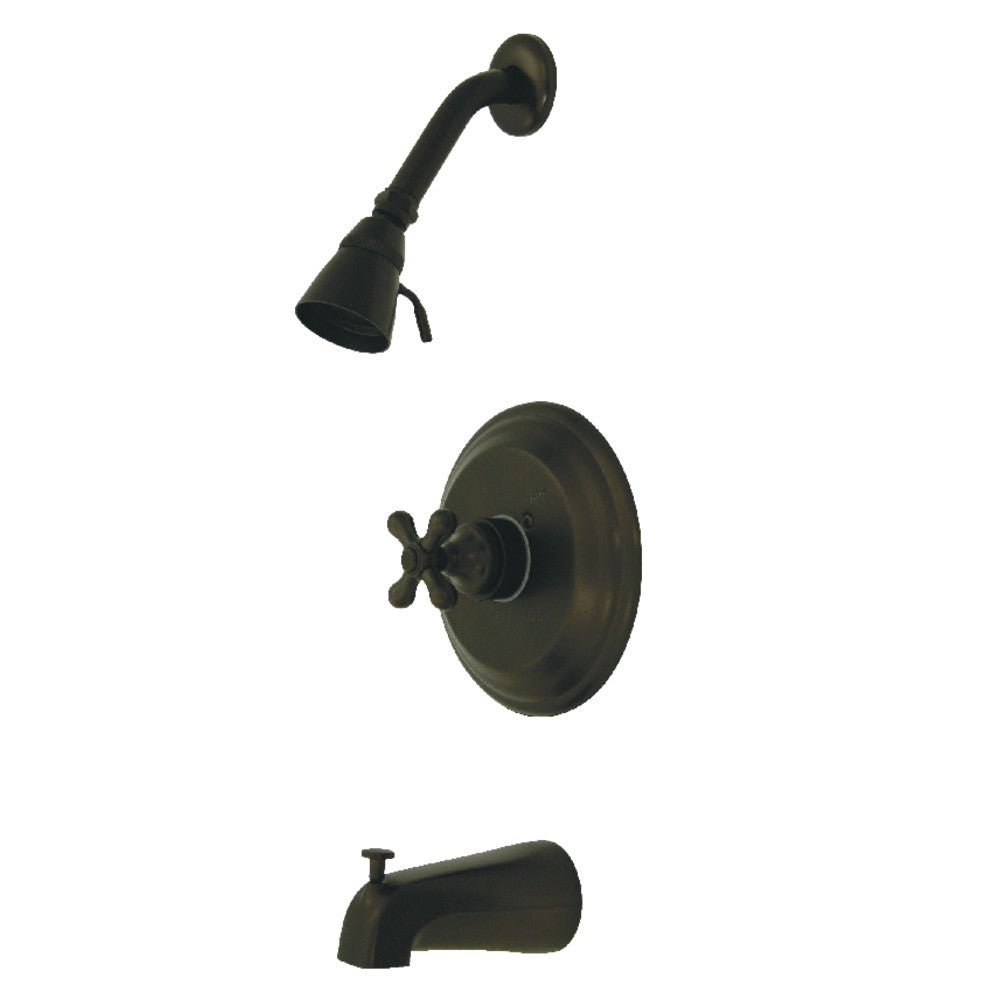 Kingston Brass KB3635AXT Single-Handle Pressure Balanced Tub and Shower Faucet, Trim Only, Oil Rubbed Bronze
