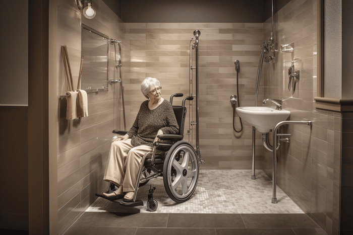 The Benefits Of A Walk-In Shower For Seniors And People With Disabilities - Bathroom Design Center