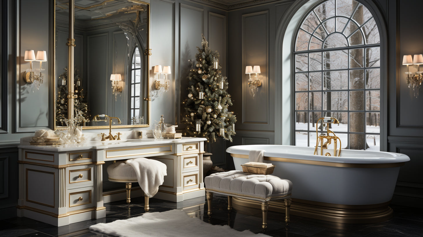 Tips to Incorporate Christmas Decor Into Your Luxury Bathroom