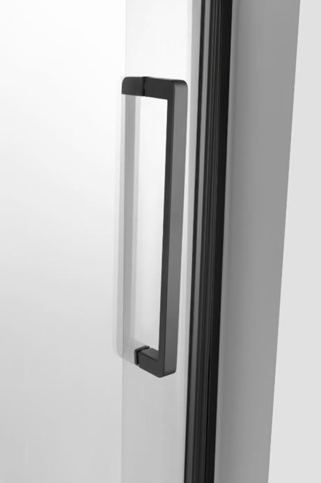 Kingston Brass KVTDE603121L0 60" Acrylic Rectangular 3-Wall Alcove Tub Combo with Tub Door (Left Hand Drain), White/Matte Black