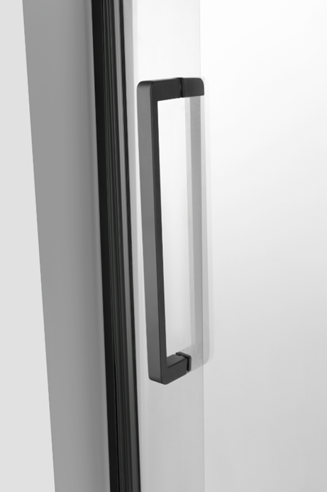 Kingston Brass KVTAP6031R22T0 60" Acrylic Rectangular 3-Wall Anti-Skid Alcove Tub Combo with Tub Door (Right Hand Drain), White/Matte Black