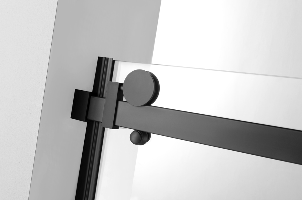 Kingston Brass KVTAP603622R0 60" Acrylic Rectangular 3-Wall Alcove Tub Combo with Tub Door (Right Hand Drain), White/Matte Black