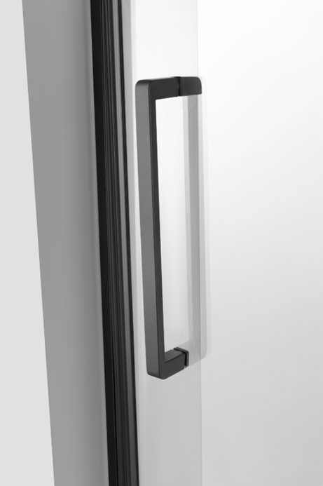 Kingston Brass KVTDE603121R0 60" Acrylic Rectangular 3-Wall Alcove Tub Combo with Tub Door (Right Hand Drain), White/Matte Black