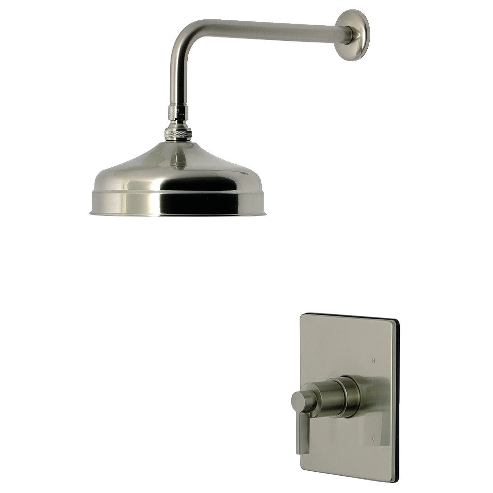 Kingston Brass KB6348NDLSO NuvoFusion Single-Handle Pressure Balanced Shower Faucet, Brushed Nickel