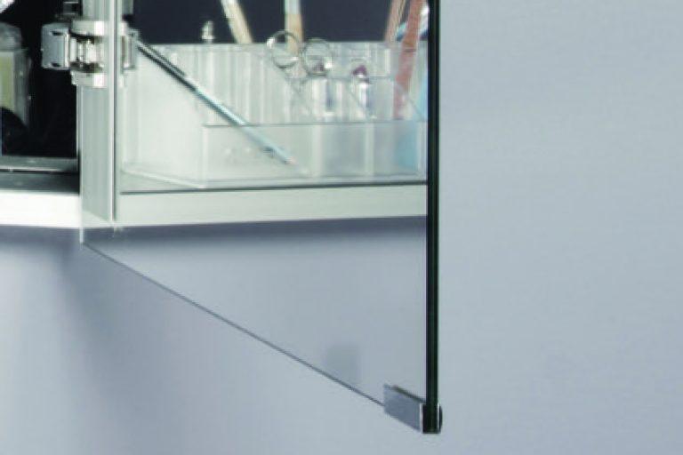 SIDLER Diamando LED Double Mirror Medicine Cabinet with 2 Built in Outlets 31" x 32" - Bathroom Design Center