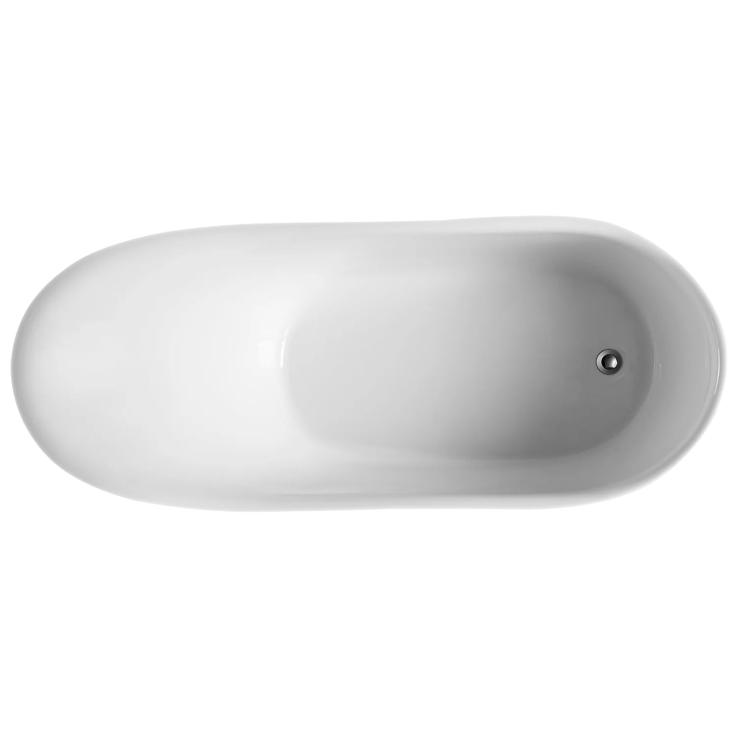 Eviva Lisa Free Standing 67" Acrylic Bathtub - Bathroom Design Center