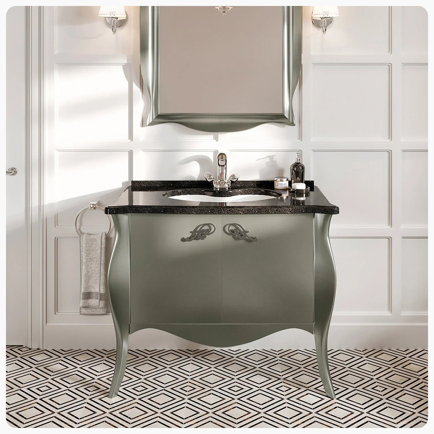 Eviva Ritz 34 Inch Bathroom Vanity - Bathroom Design Center