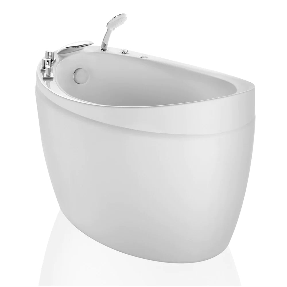 Empava 59 in. Freestanding Japanese-Style Air Massage Tub - Bathroom Design Center