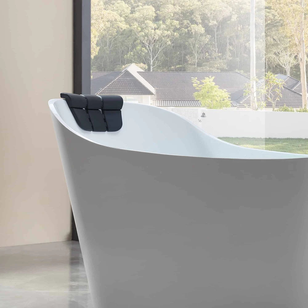 Empava 67AIS09 67" Whirlpool Freestanding Acrylic Bathtub - Bathroom Design Center