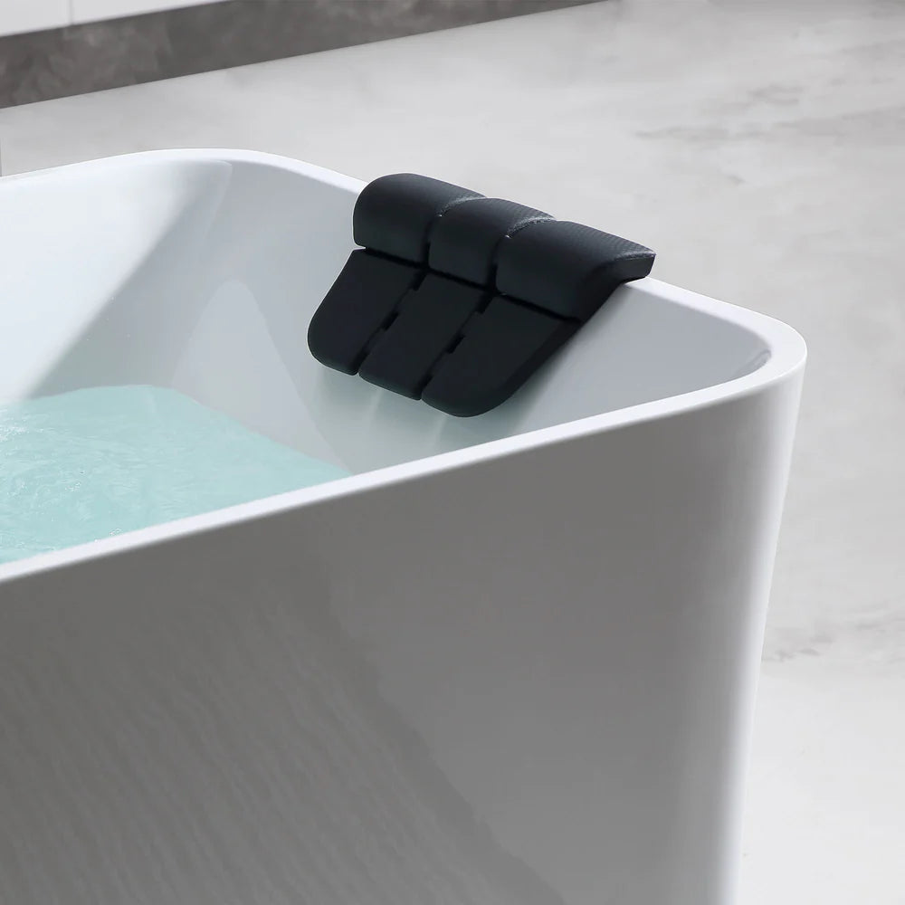 Empava 67AIS16 67 in. Whirlpool Freestanding Acrylic Hydromassage Bathtub - Bathroom Design Center