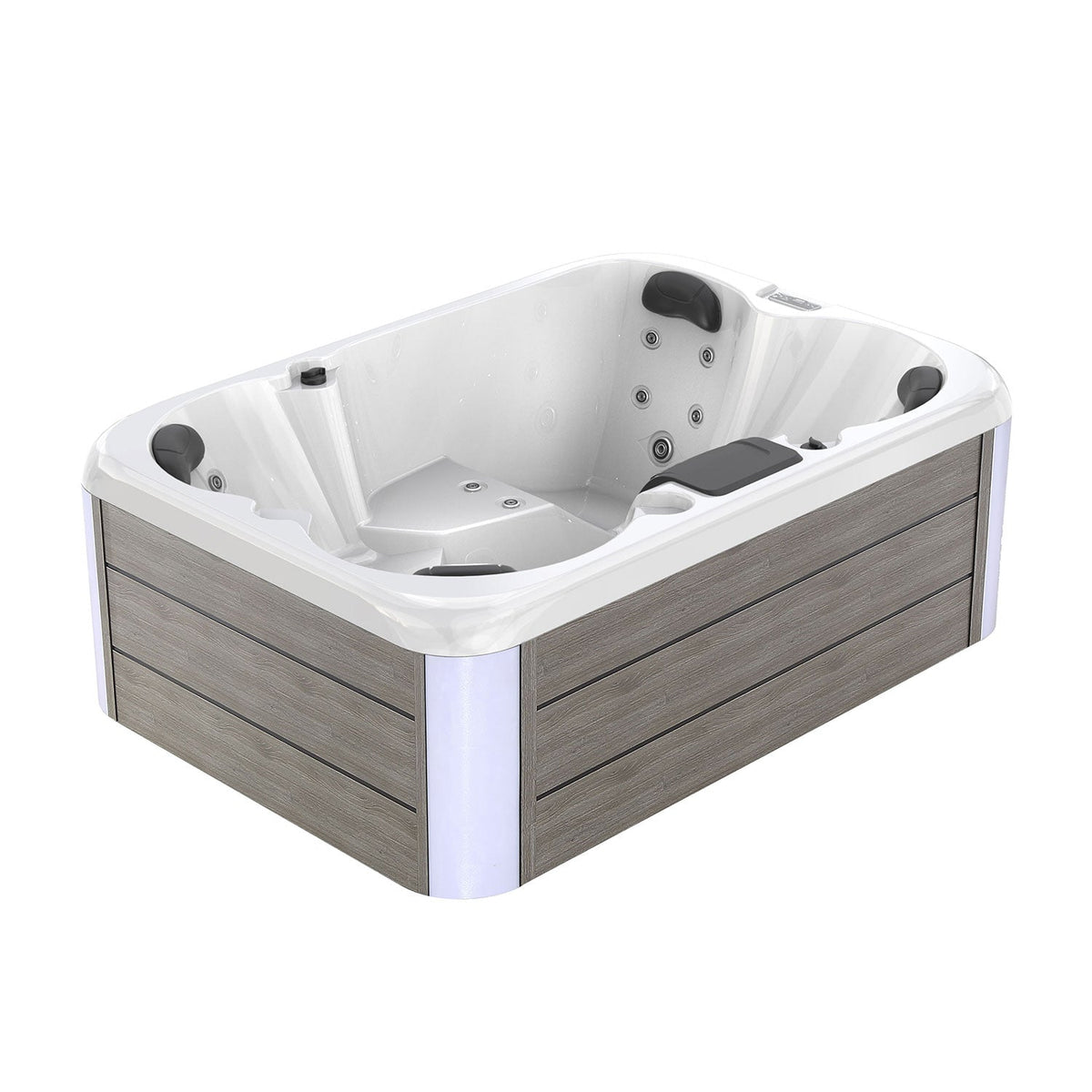 Empava SPA3527 Luxury Freestanding 4-Person Rectangle Outdoor Hot Tub