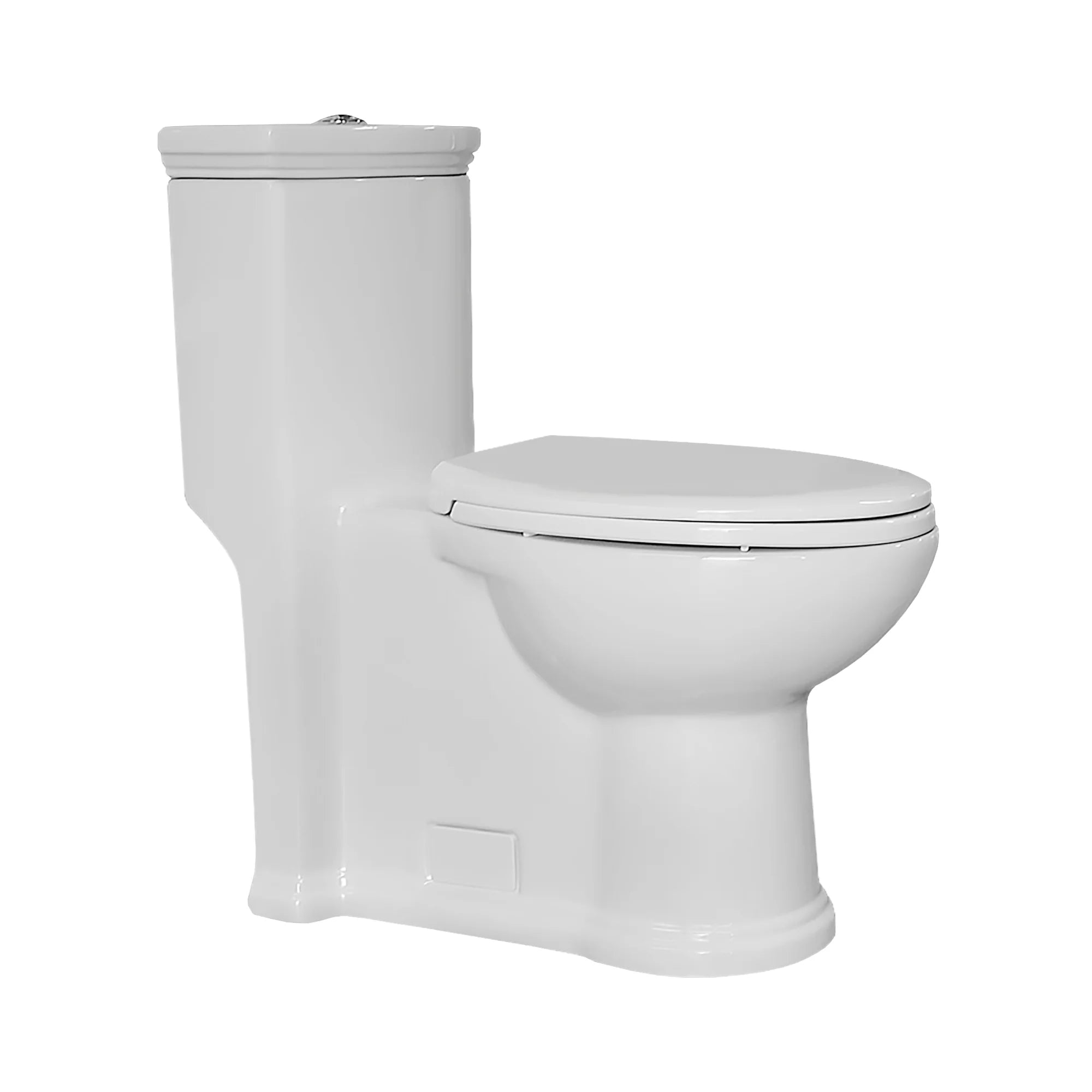 WHITEHAUS Magic Flush Eco-friendly One Piece Toilet With A Siphonic Action Dual Flush System, Elongated Bowl 1.3/0.9 Gpf - Bathroom Design Center