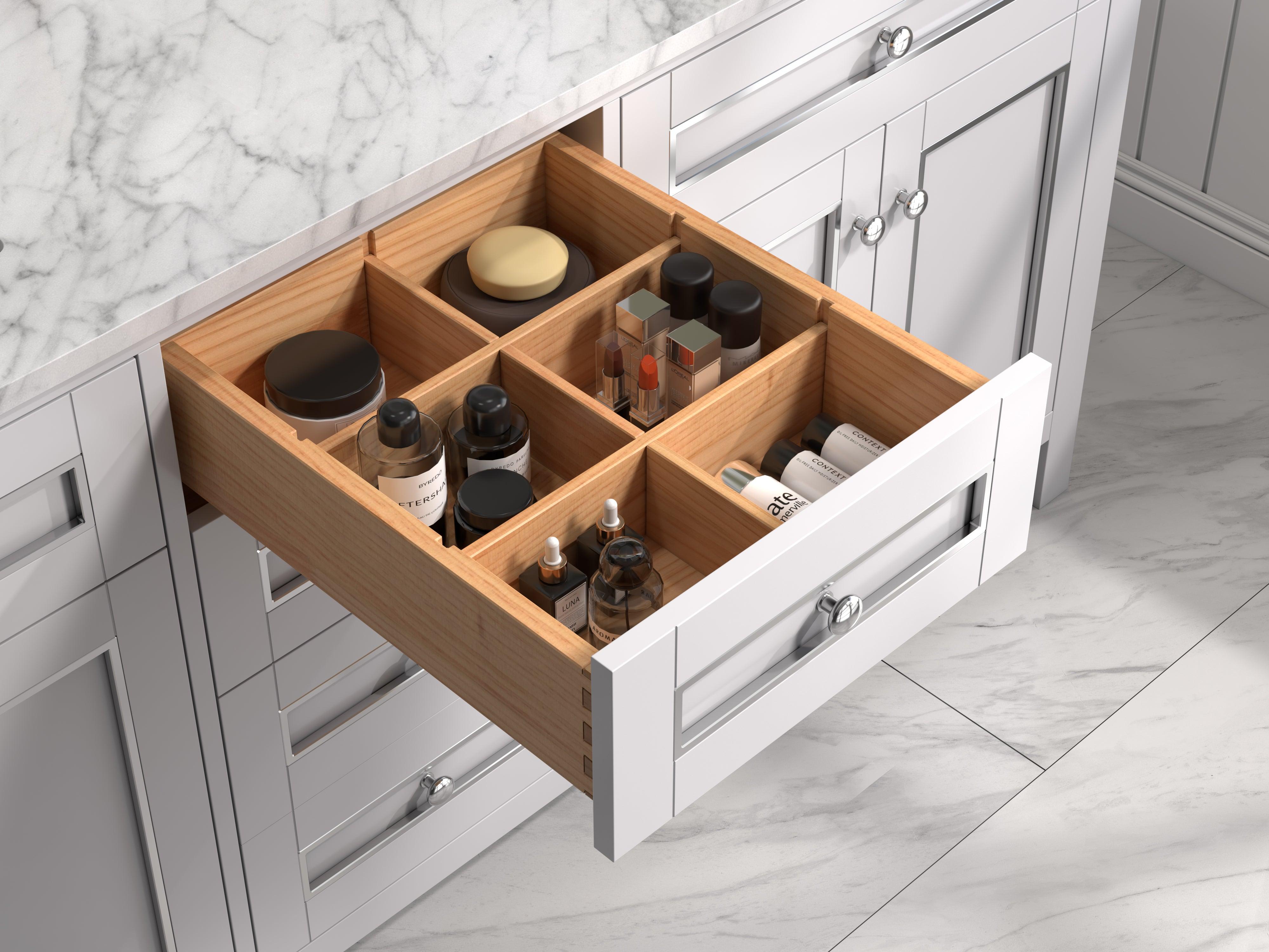 Legion Furniture 72" Double Sink Vanity With Carrara White Top - Bathroom Design Center