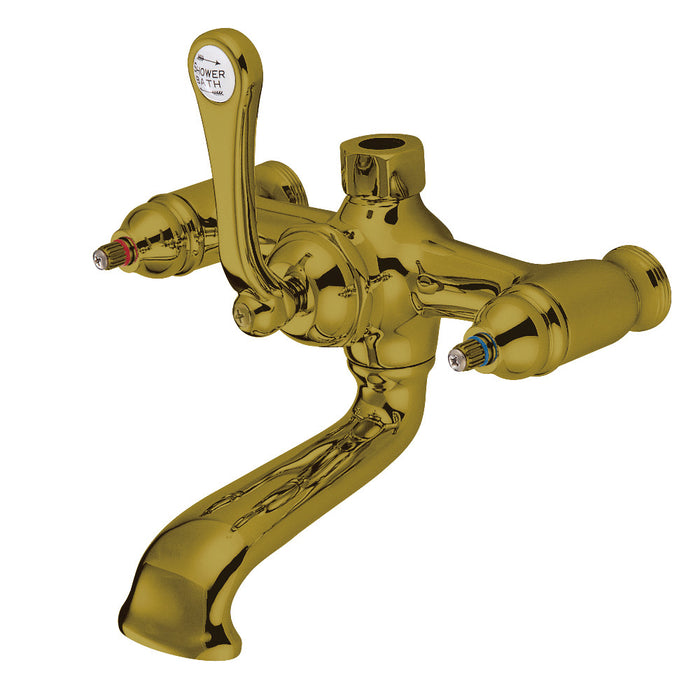 Kingston Brass ABT100-2 Vintage Tub Faucet Body, Polished Brass