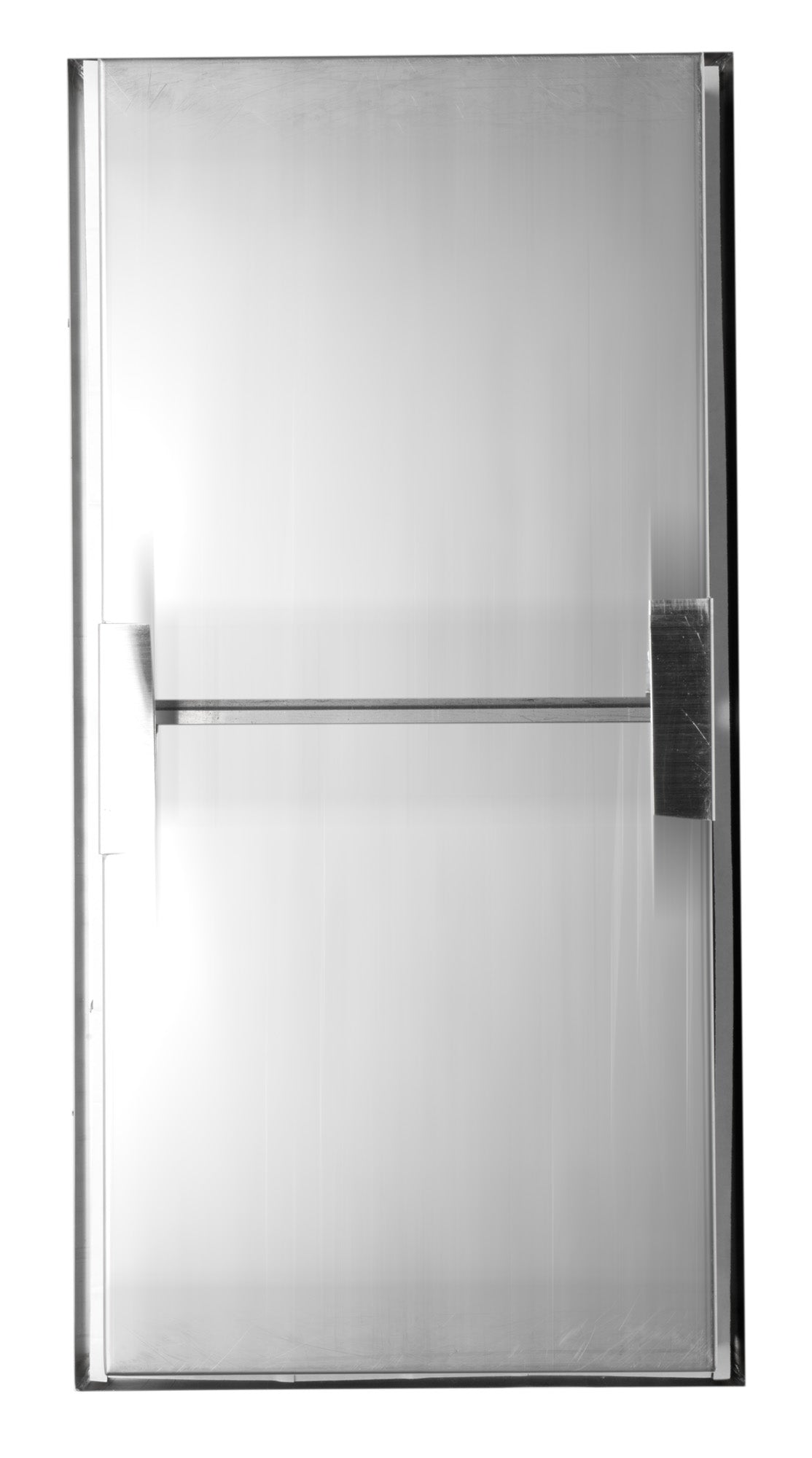 ALFI ABN1224-PSS 12 x 24 Polished Stainless Steel Vertical Double Shelf Bath Shower Niche