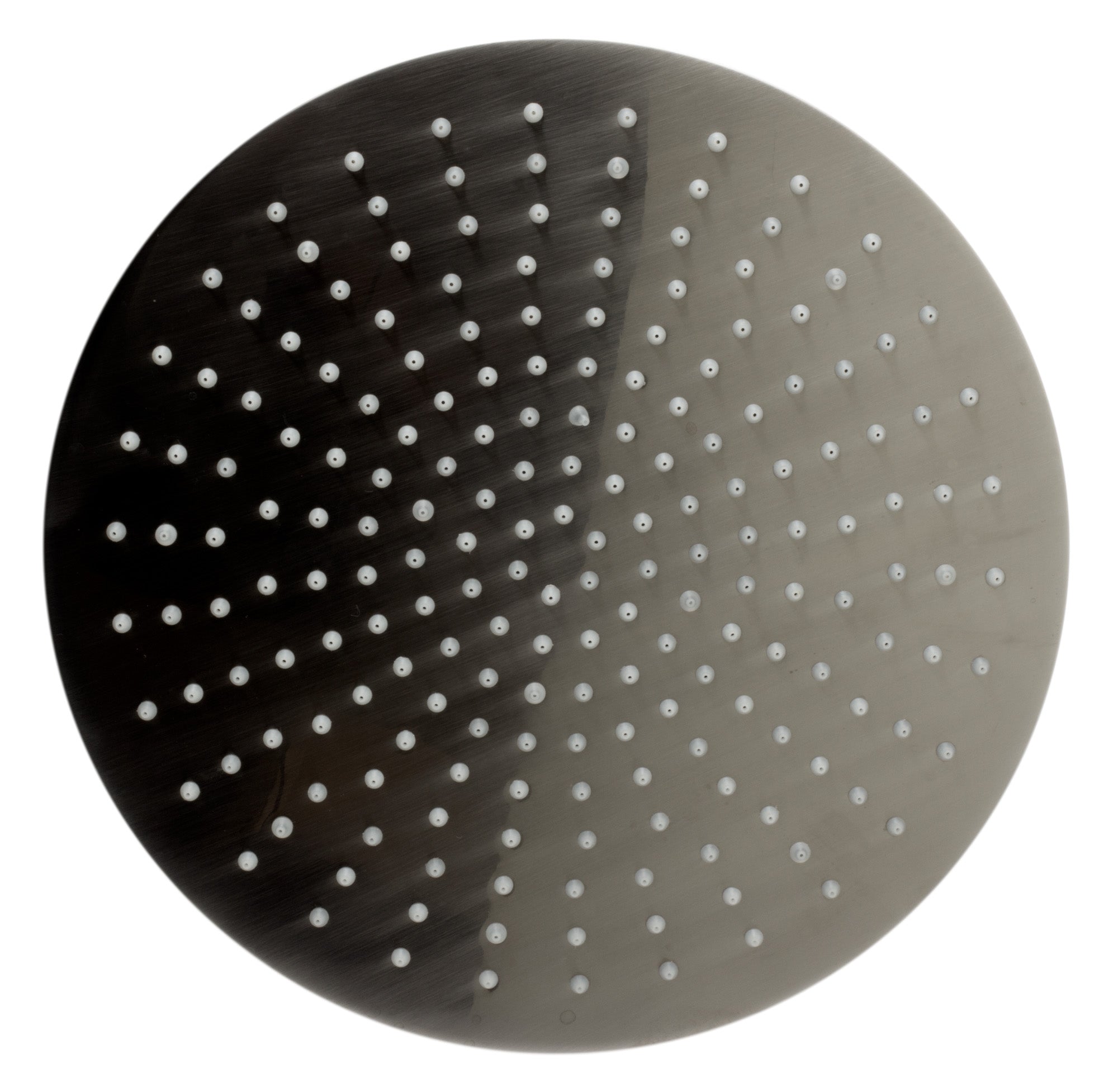 ALFI LED12R-BN Brushed Nickel 12" Round Multi Color LED Rain Shower Head
