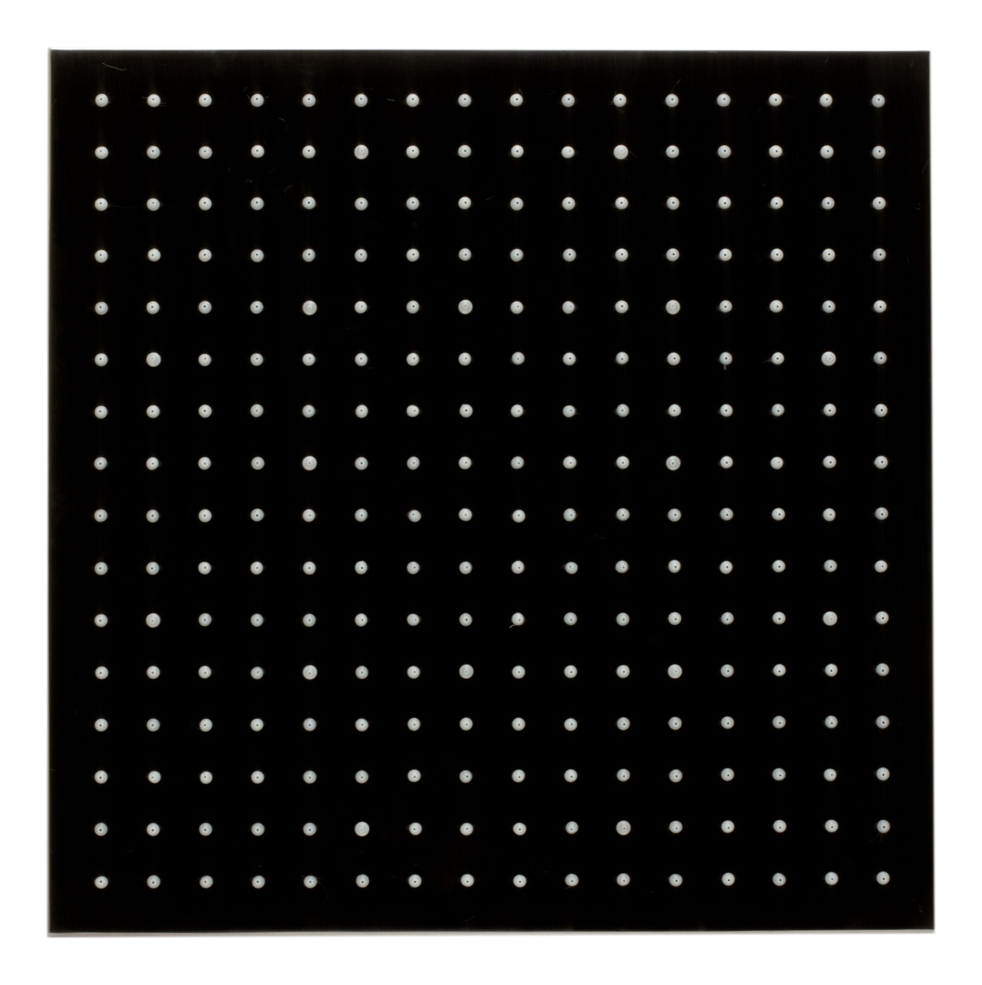 ALFI LED16S-BN Brushed Nickel 16" Square Multi Color LED Rain Shower Head