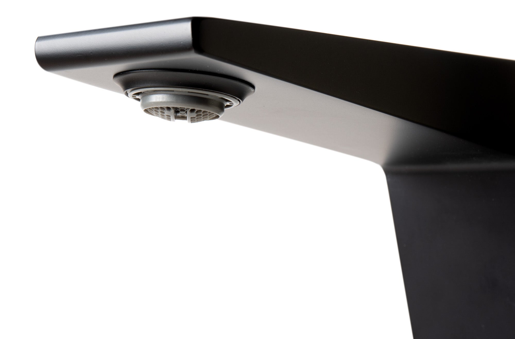 ALFI AB1475-BM Black Matte Single Hole Tall Bathroom Faucet