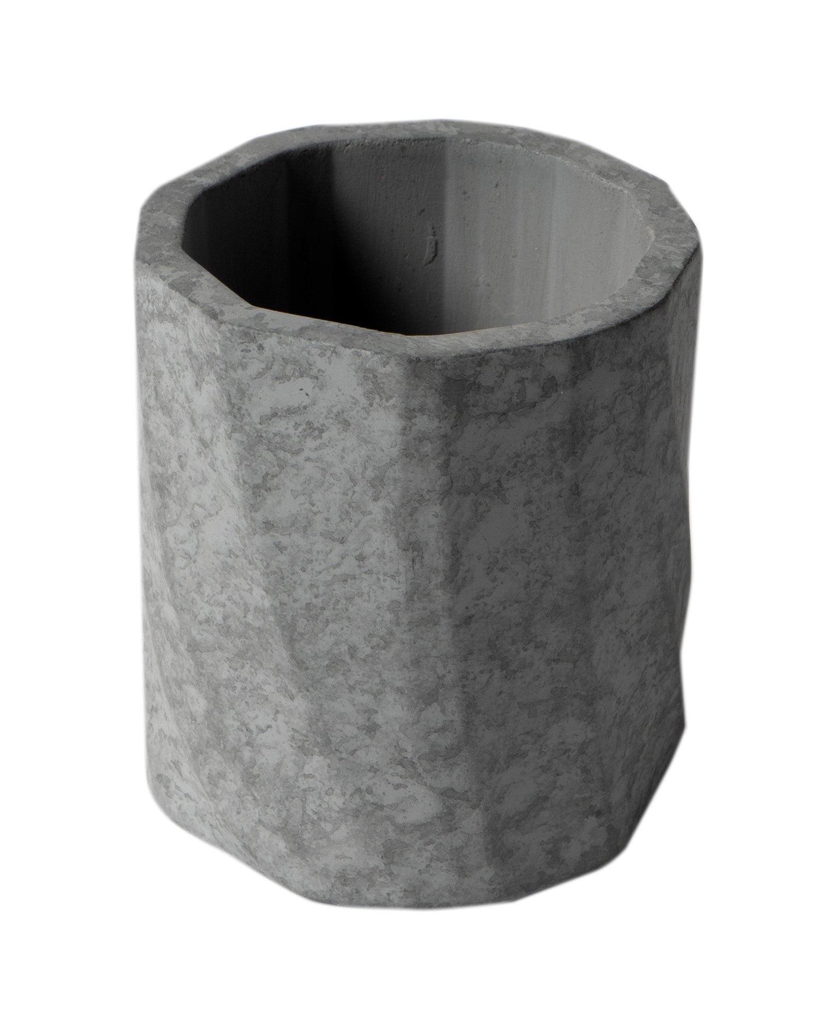 ALFI ABCO1019 4 Piece Solid Concrete Gray Matte Bathroom Accessory Set