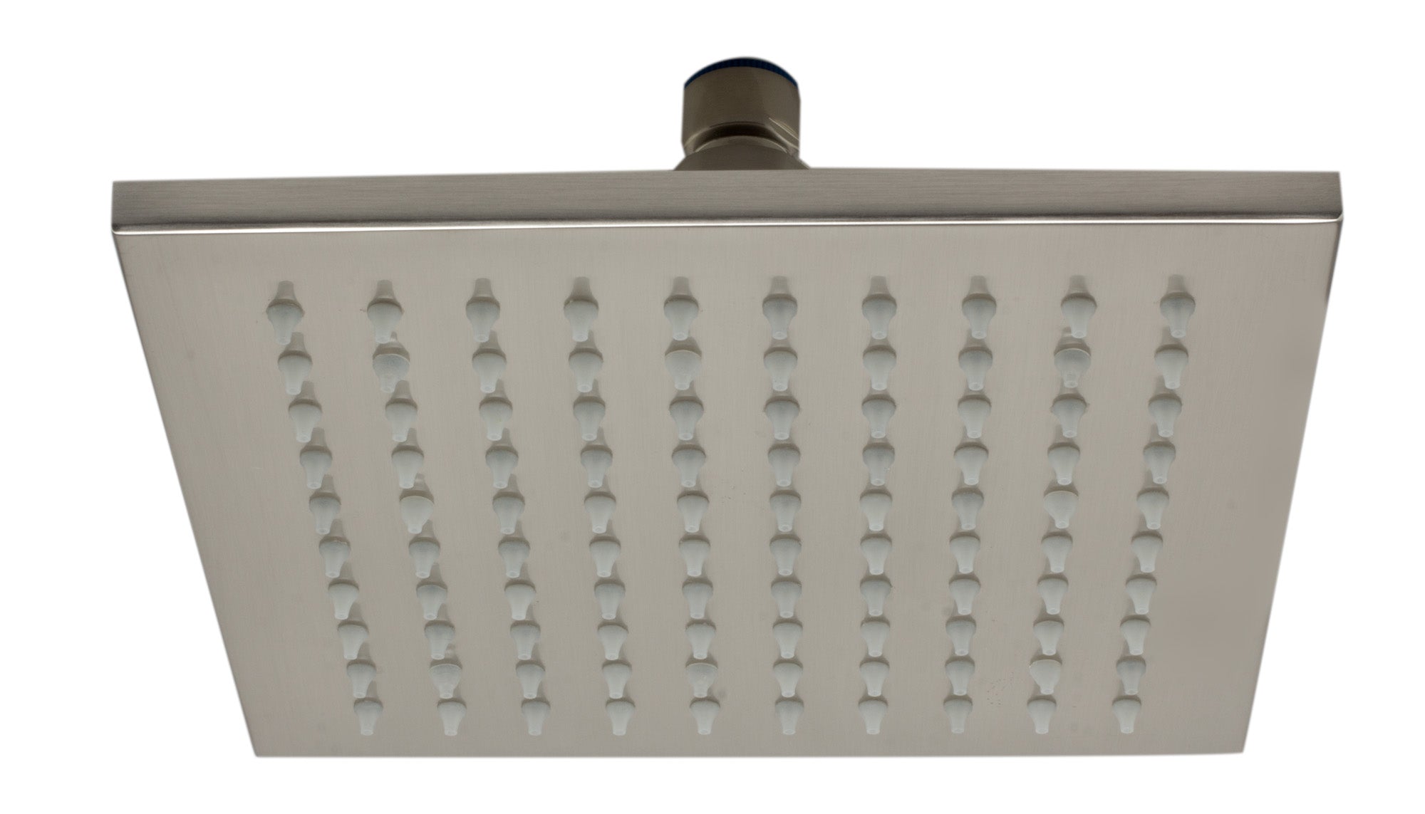 ALFI LED8S-BN Brushed Nickel 8" Square Multi Color LED Rain Shower Head