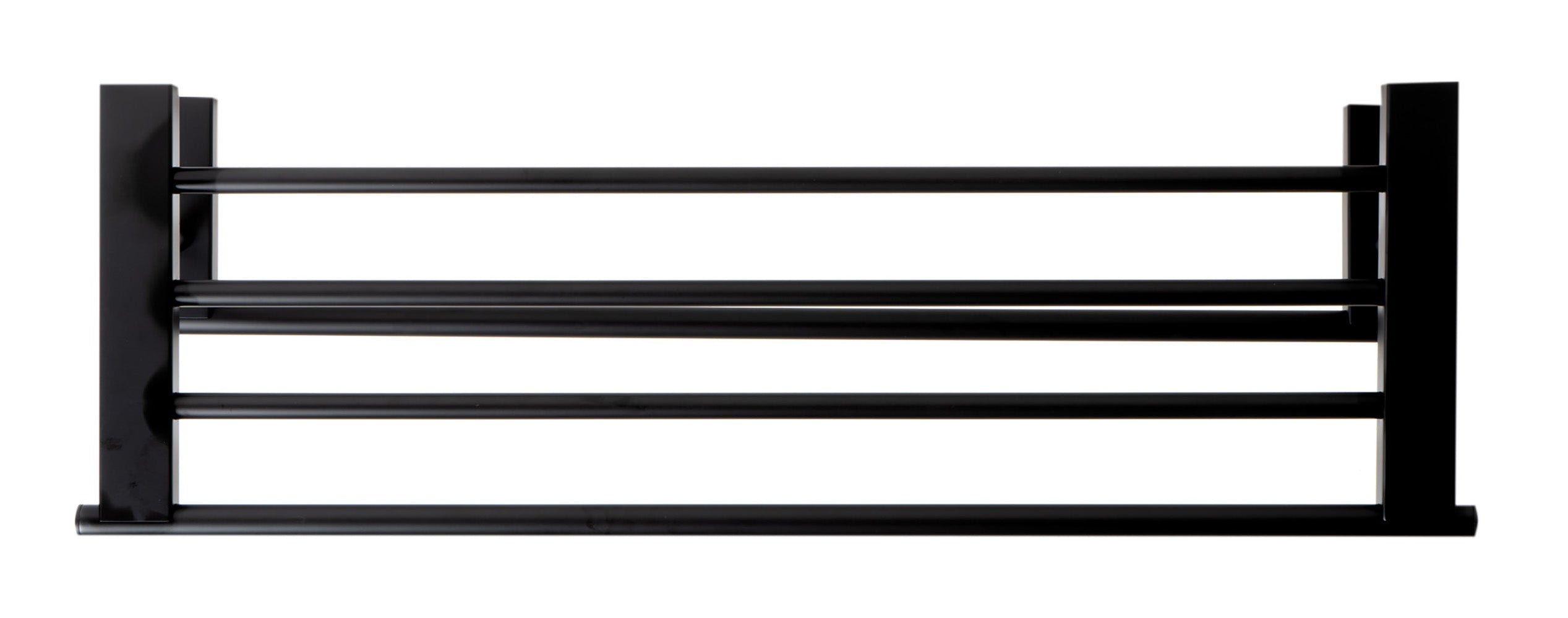 ALFI AB9564-BM Black Matte 26" Towel Bar & Shelf