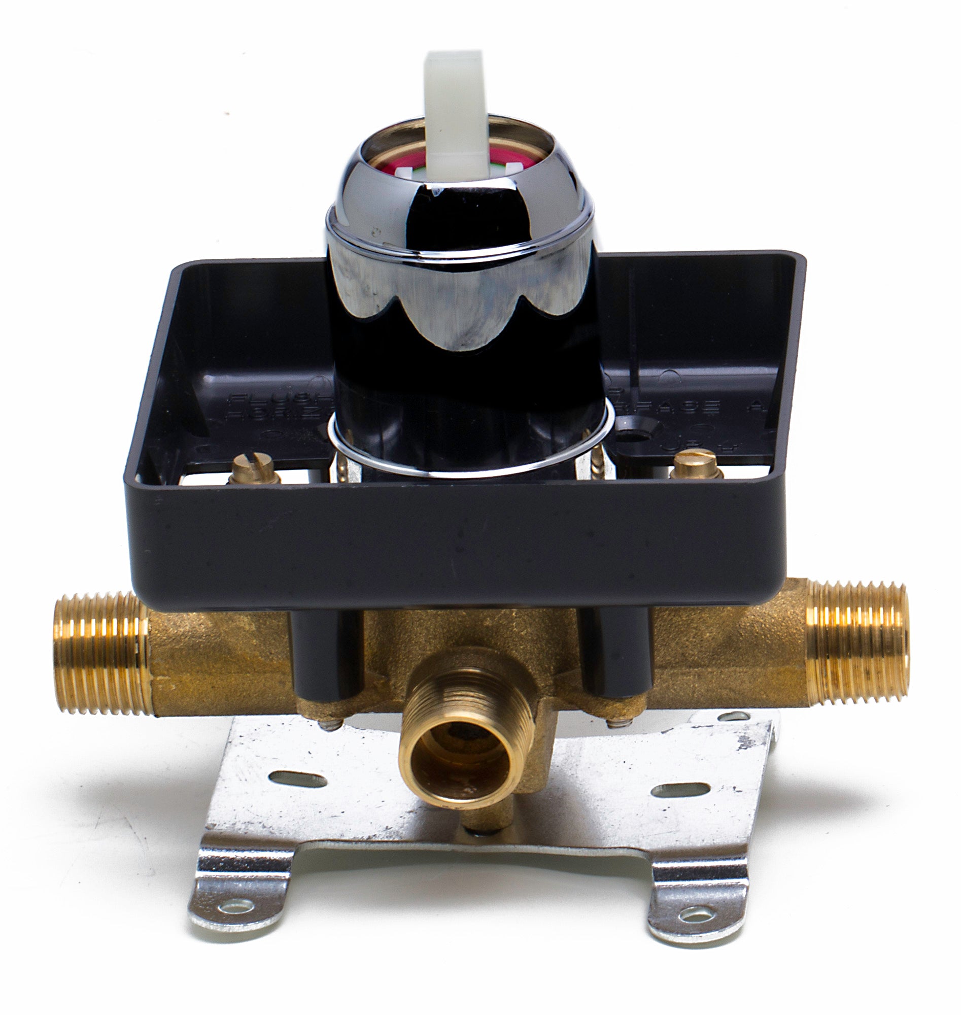 ALFI AB5501-BN Brushed Nickel Shower Valve Mixer with Square Lever Handle