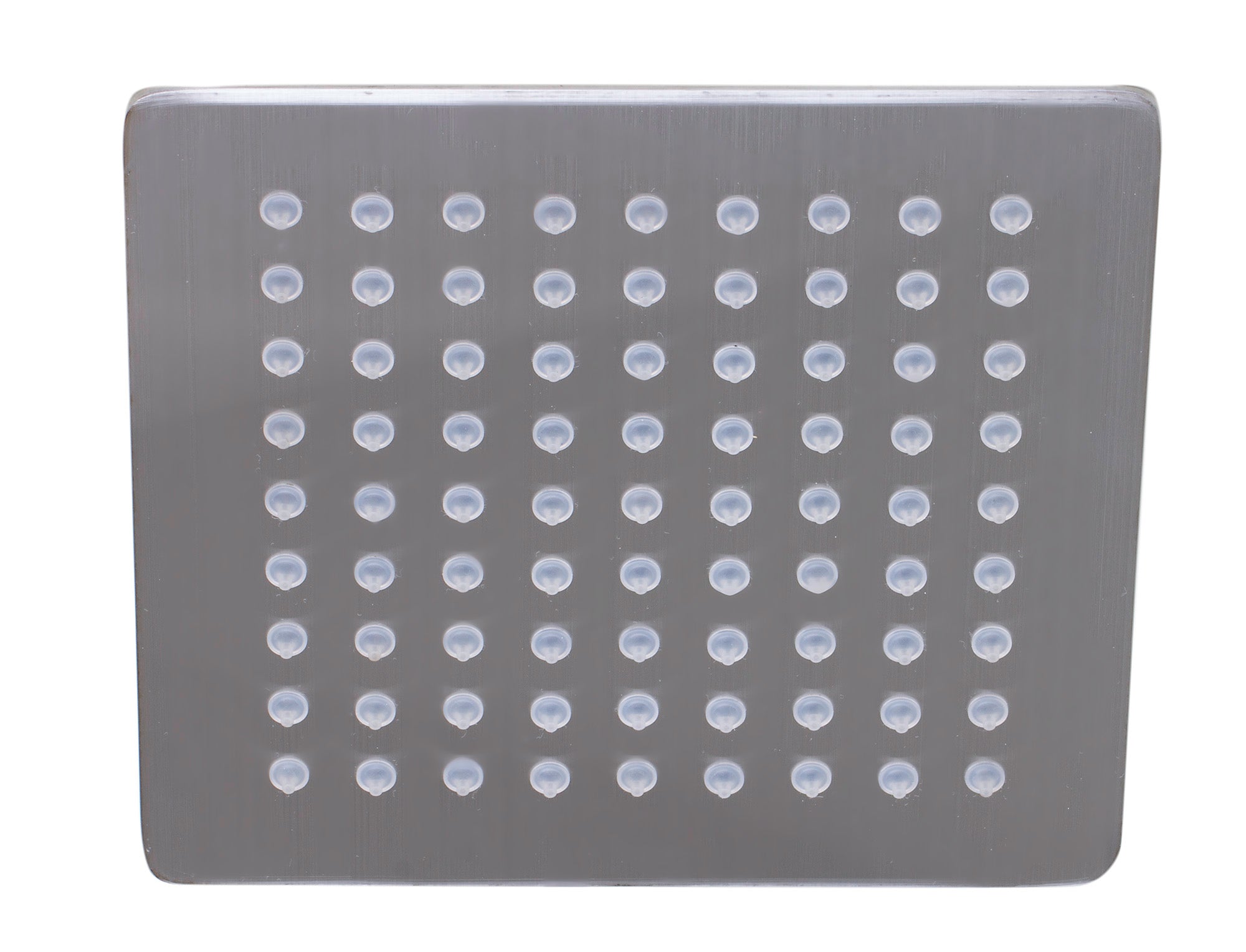 ALFI RAIN8S-BSS Solid Brushed Stainless Steel 8" Square Ultra Thin Rain Shower Head