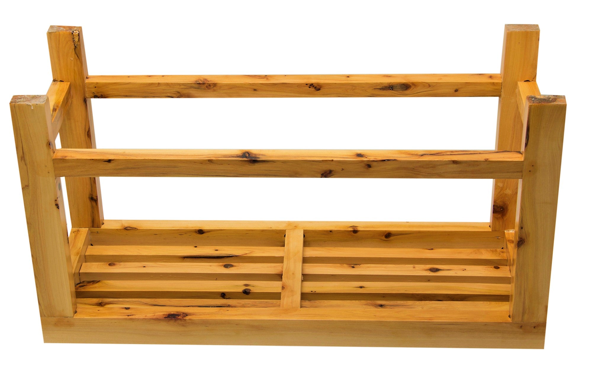 ALFI AB4401 26" Solid Wooden Slated Single Person Sitting Bench