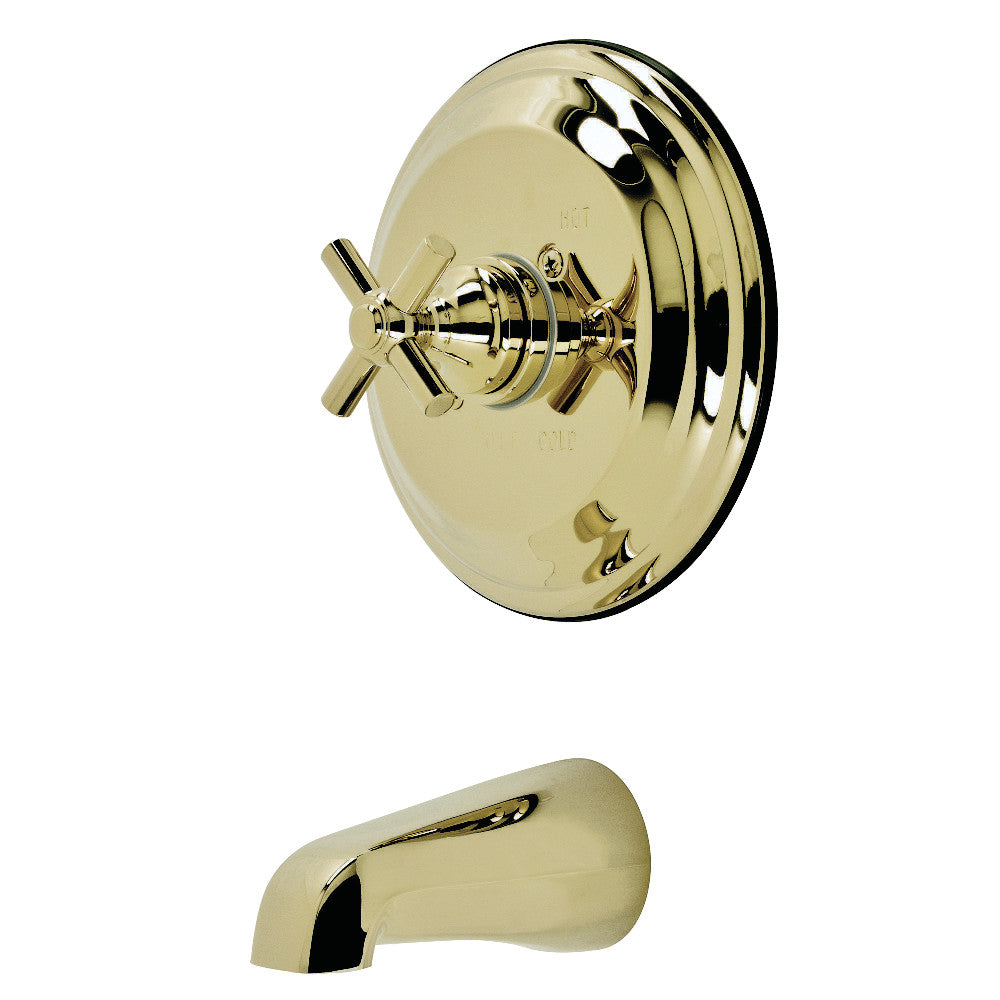 Kingston Brass KB2632EXTO Single-Handle Pressure Balanced Tub Faucet, Polished Brass