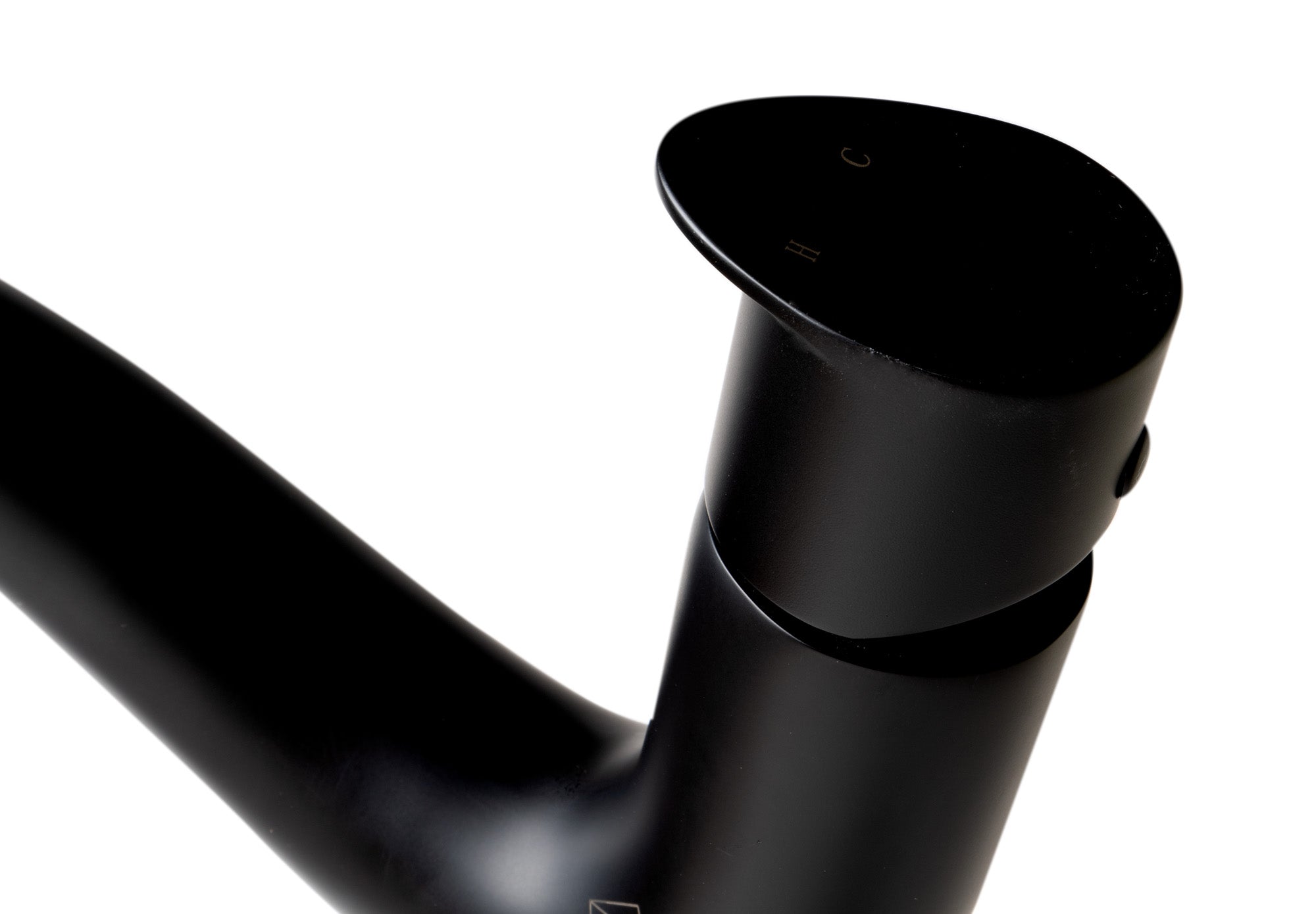 ALFI AB1570-BM Black Matte Tall Wave Single Lever Bathroom Faucet